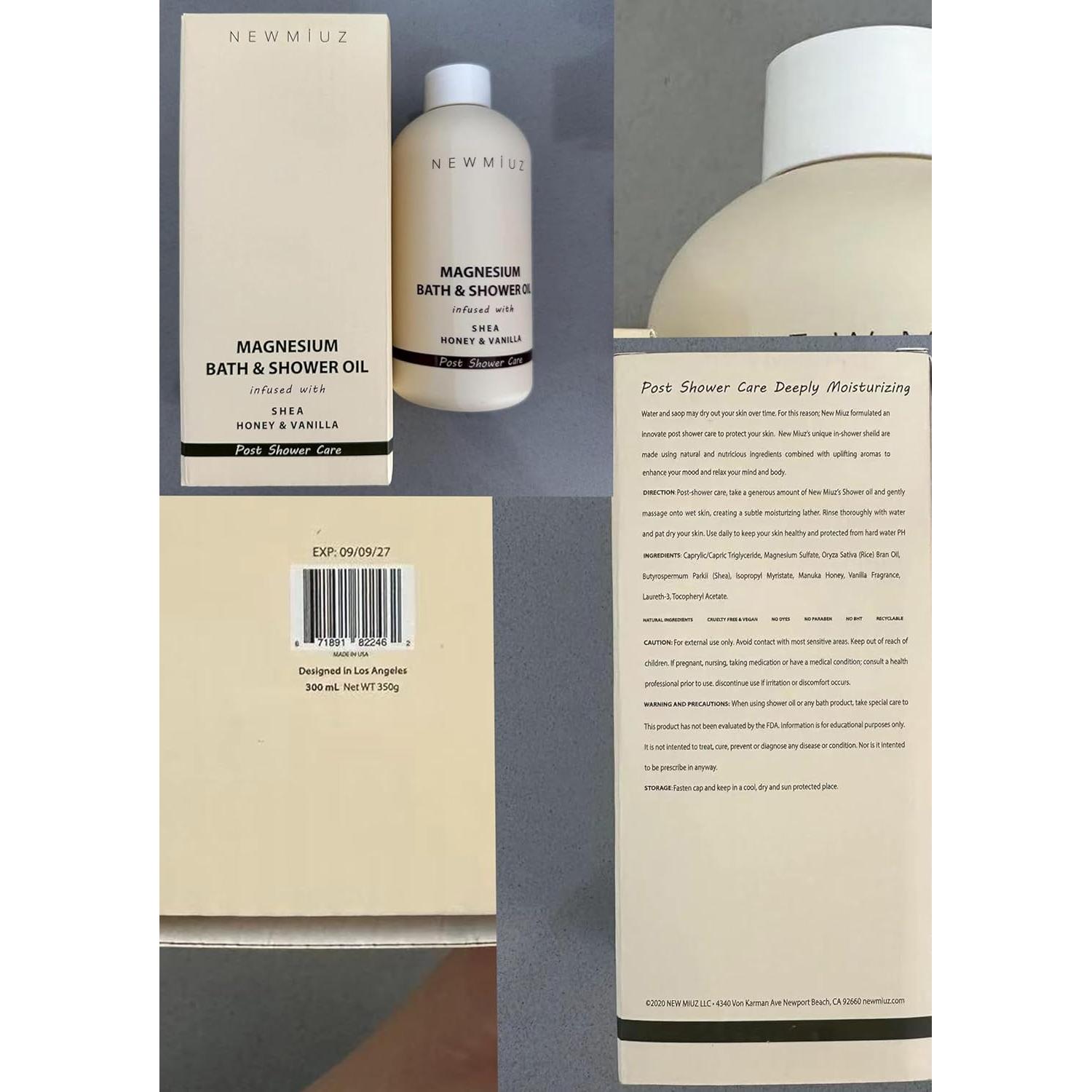 Acondicionador Corporal en Ducha Nuevo Miuz 300ml Magnesio