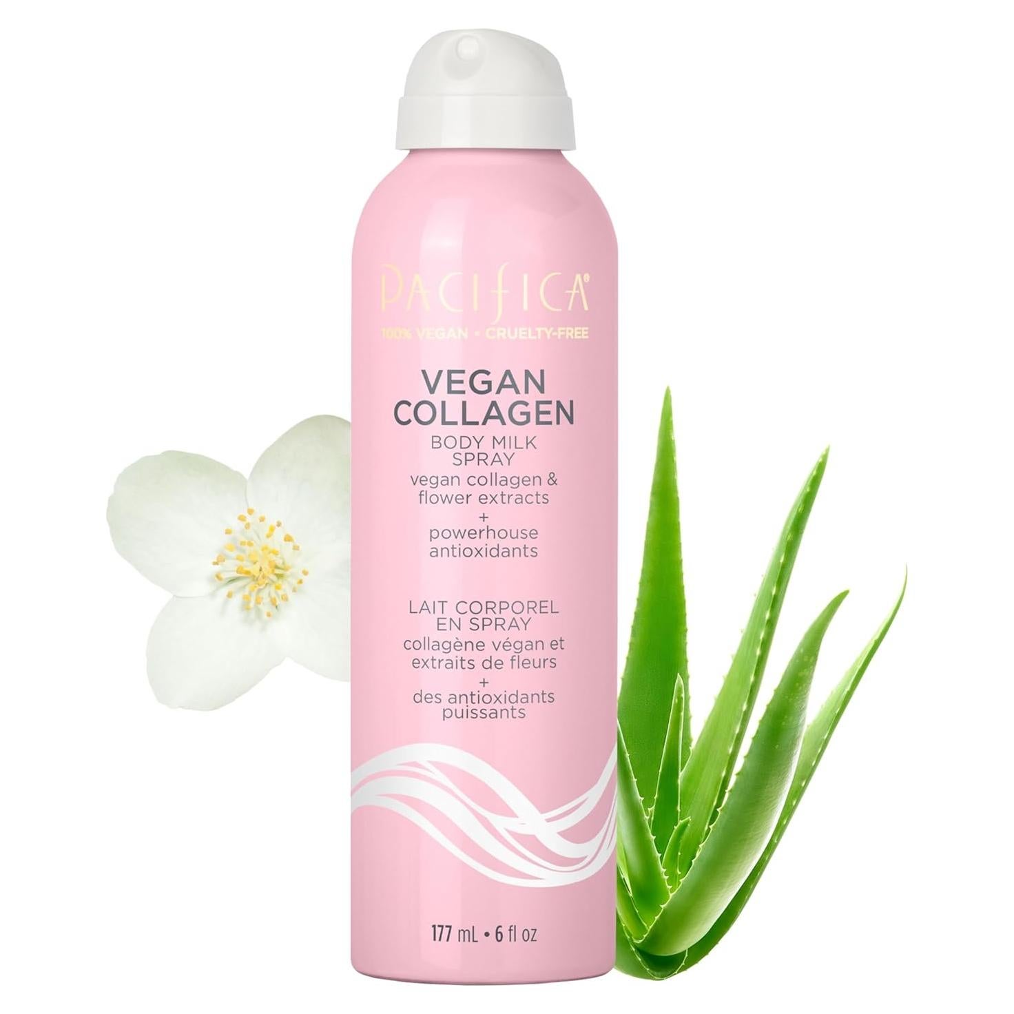 Spray de Leche Corporal Pacifica con Colágeno Vegano 234g