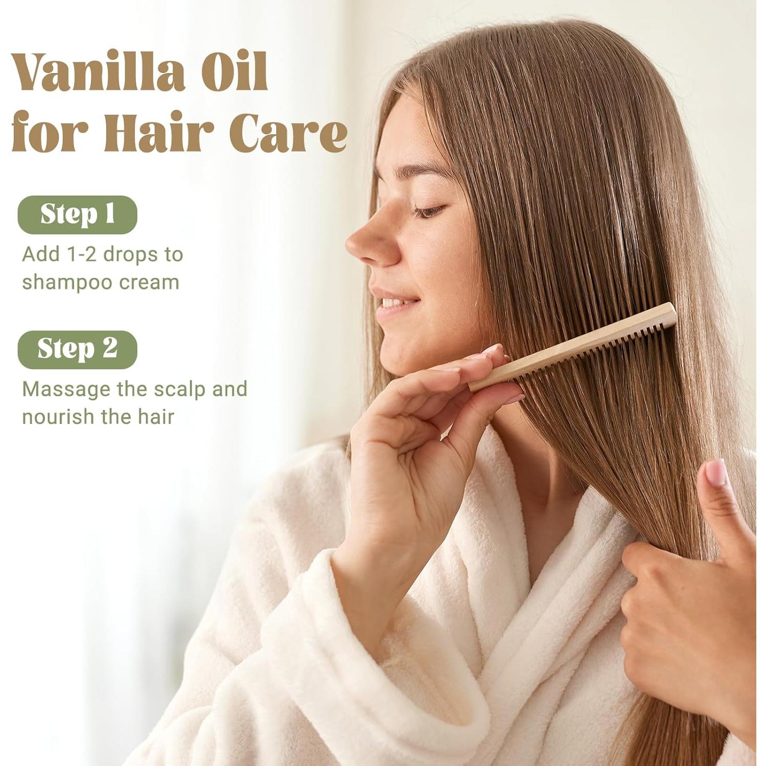 Aceite Esencial de Vainilla EUQEE 118ml - Aroma Natural para Difusor y Masaje