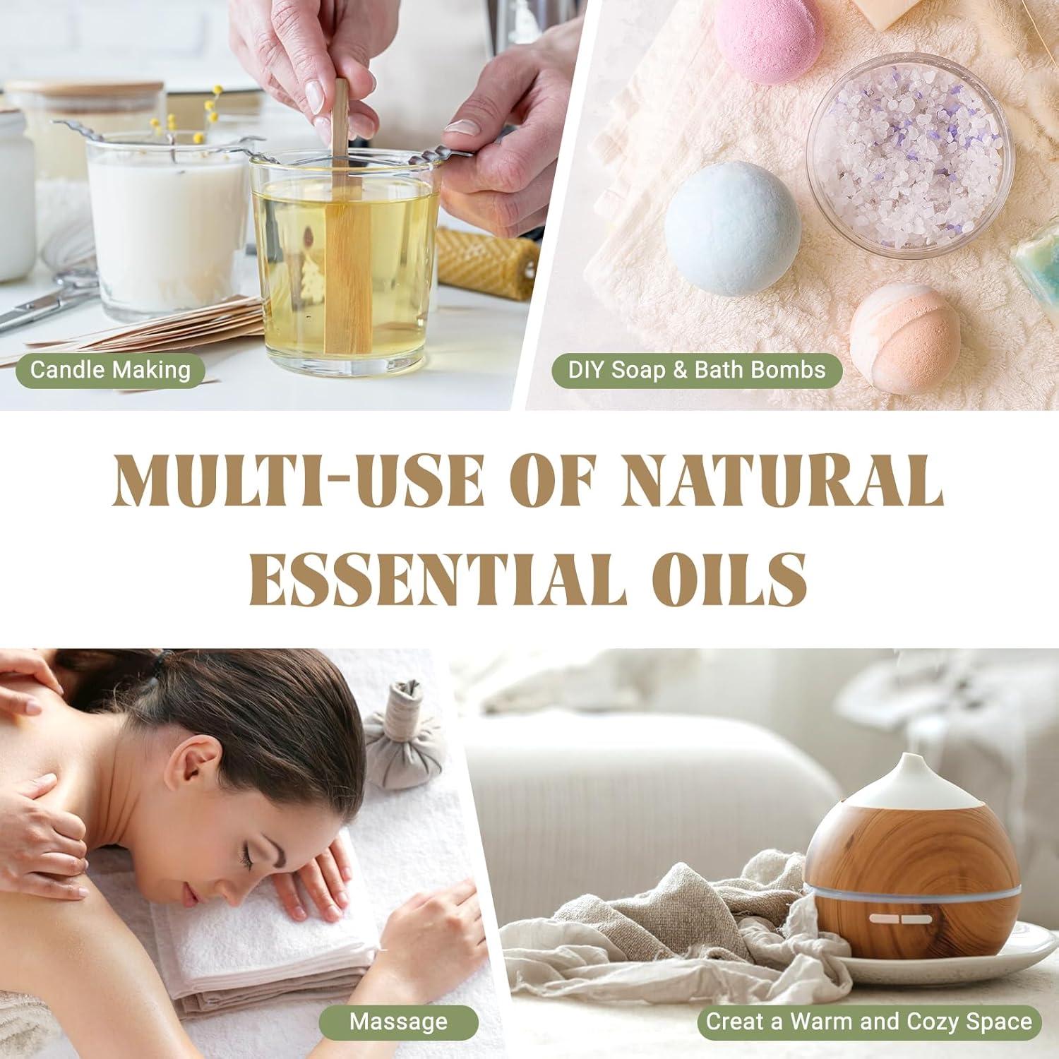 Aceite Esencial de Vainilla EUQEE 118ml - Aroma Natural para Difusor y Masaje