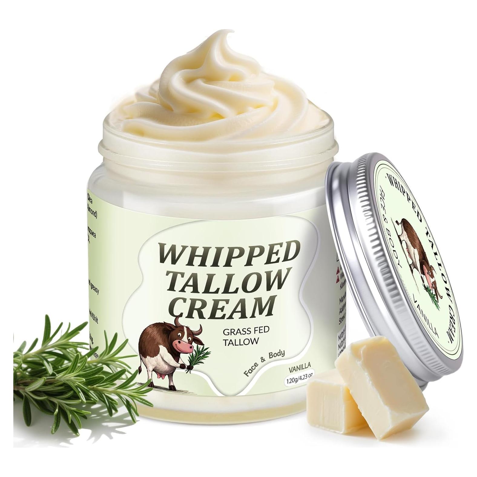 Crema Hidratante Facial de Grasa de Res GARPGONA Vainilla 240g