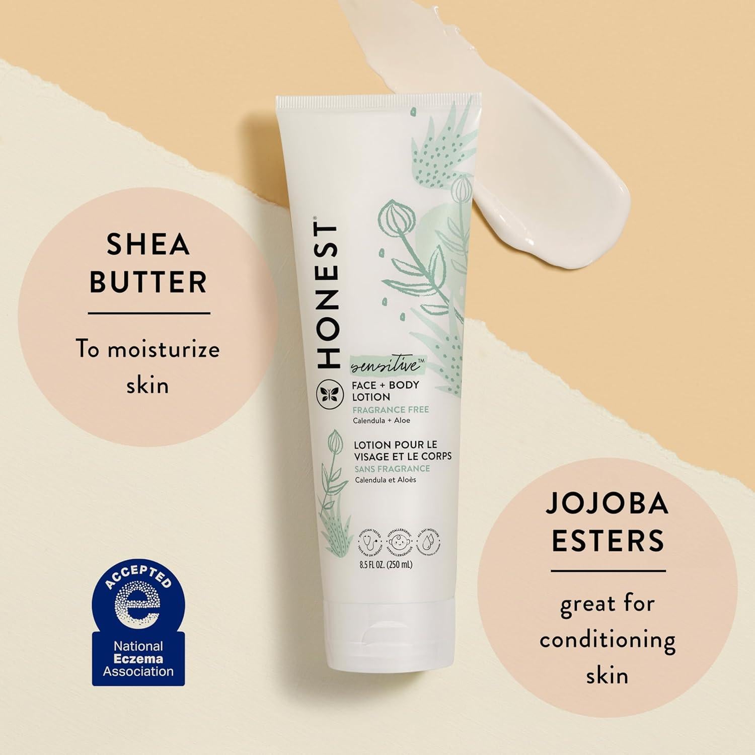 Loción Hidratante para Cara y Cuerpo La Compañía Honesta 250 ml