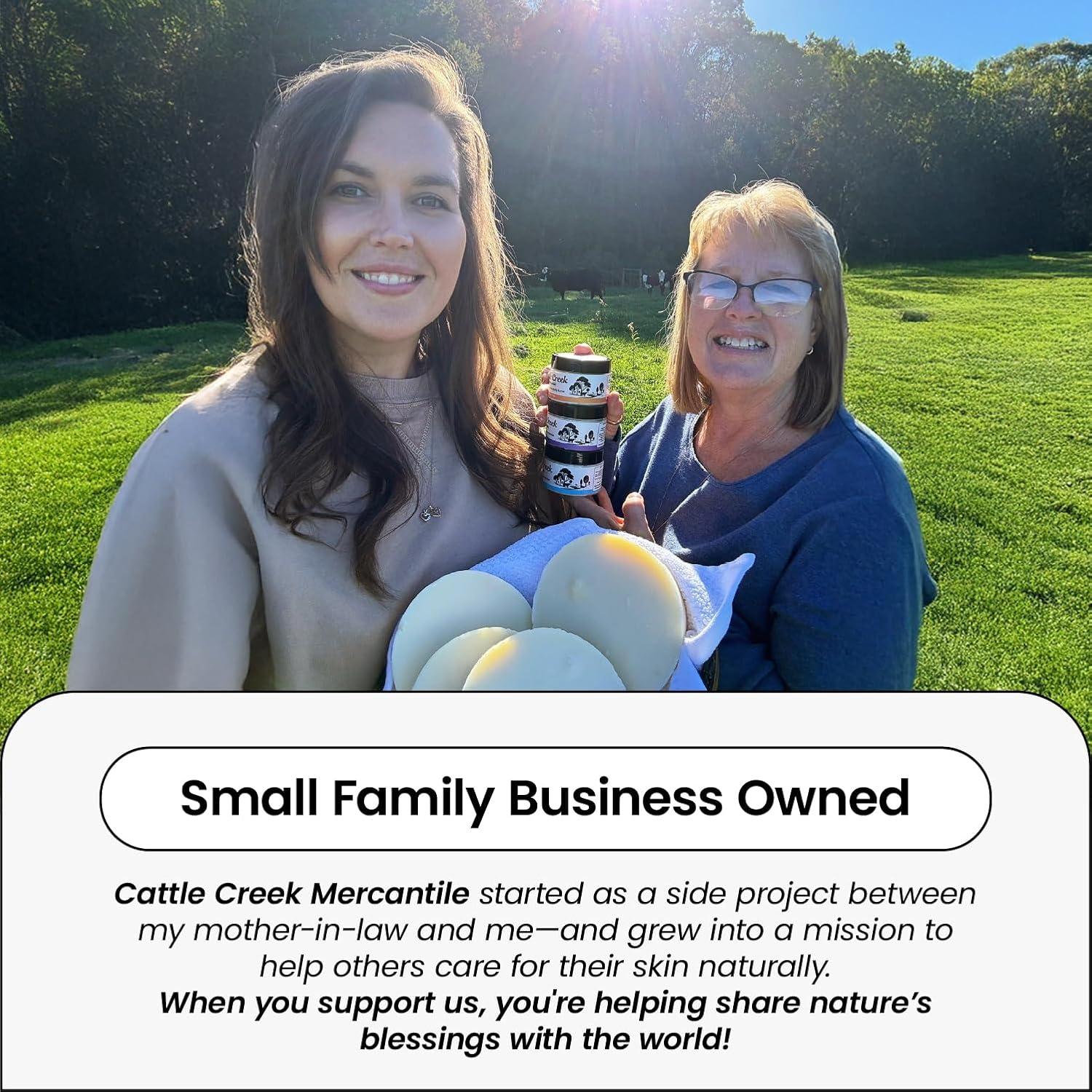 Manteca de Res Cattle Creek 113g Hidratante Vainilla Orgánico