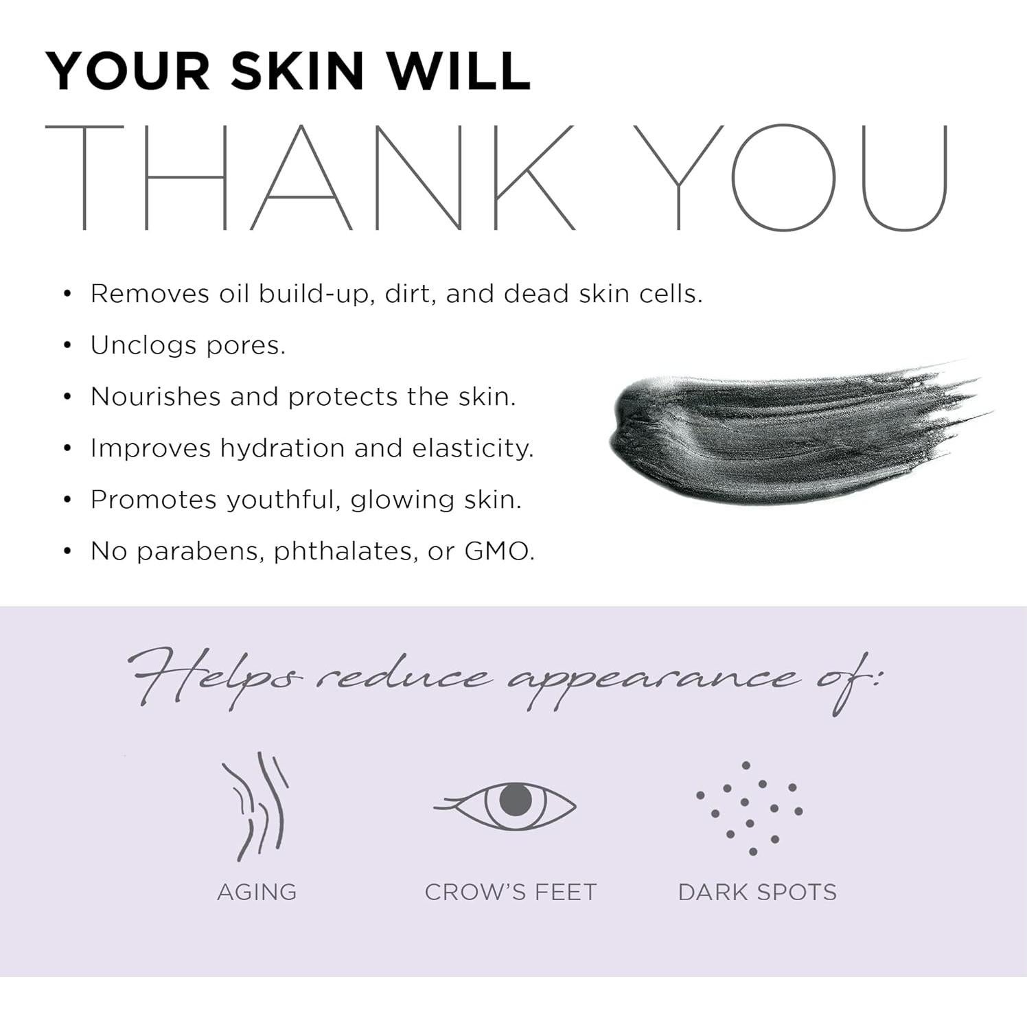 Máscara Peel-Off Carbón y Perla Azure Cosmetics 150 ml