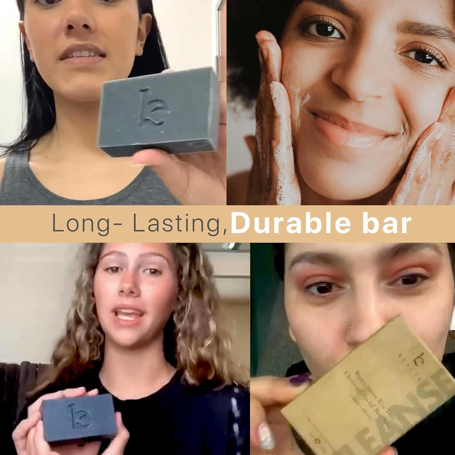 Jabón Facial de Carbón Beauty by Earth - 117g Natural