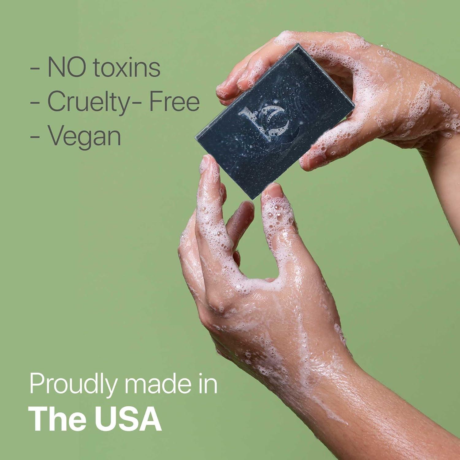 Jabón Facial de Carbón Beauty by Earth - 117g Natural