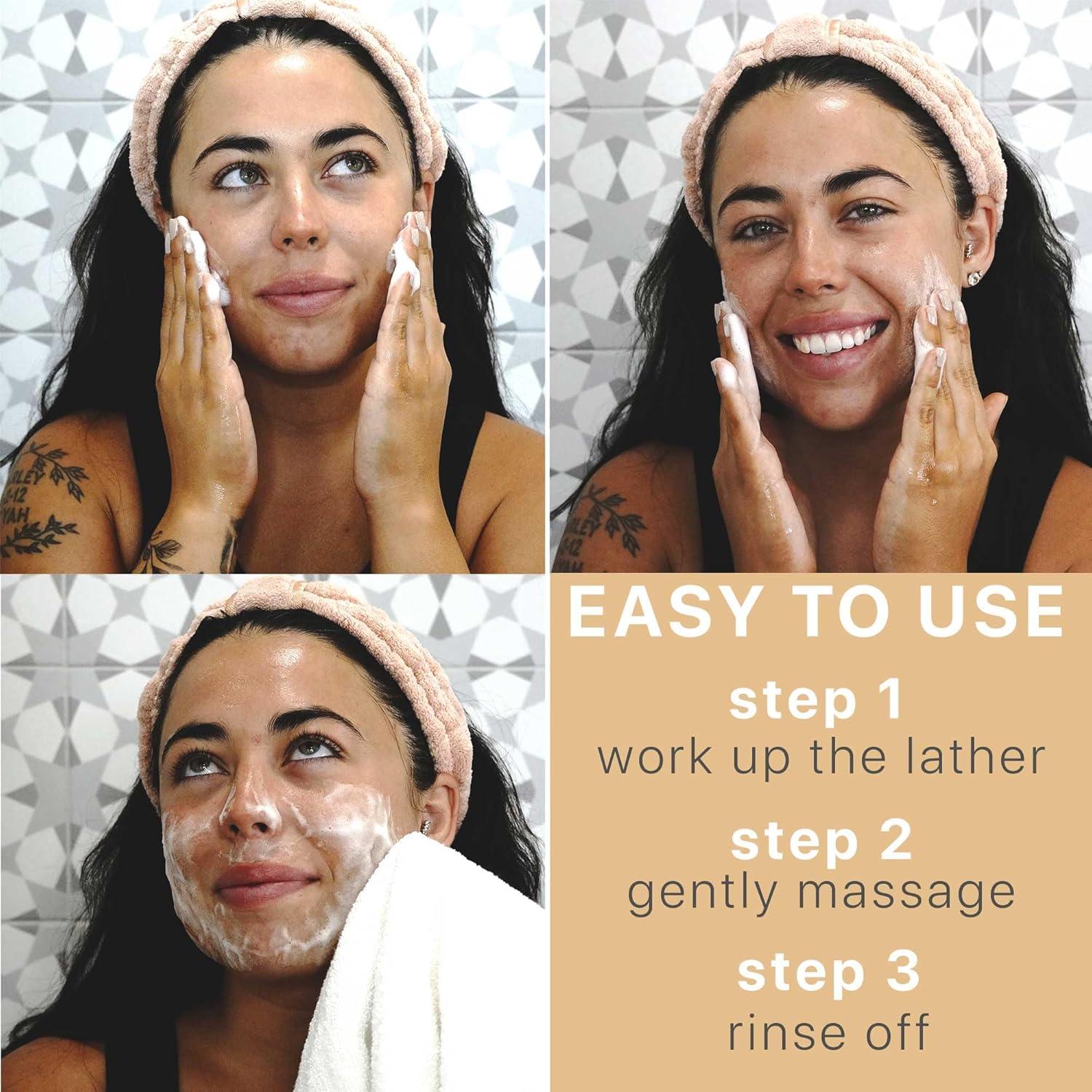 Jabón Facial de Carbón Beauty by Earth - 117g Natural