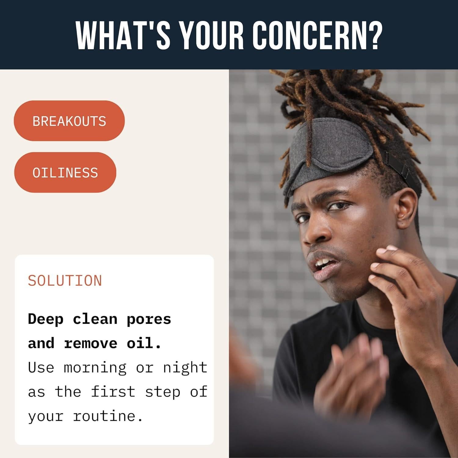 Limpiador Facial de Arcilla Cardon para Hombres 100ml - Piel Grasa