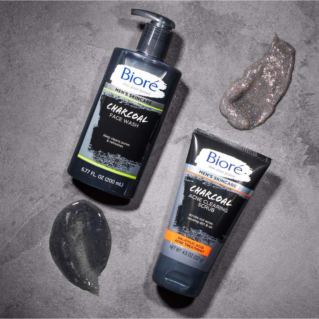 Limpiador Facial de Carbón Bioré 191 ml - Piel Limpia y Suave