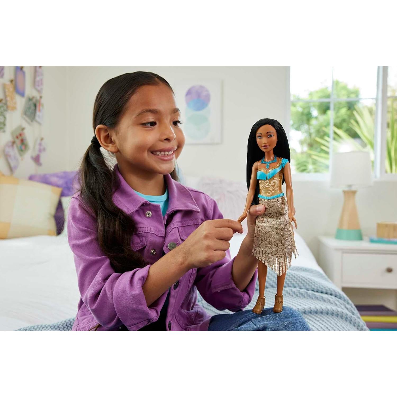 Muñeca Pocahontas Disney Mattel 27.9 cm con Accesorios