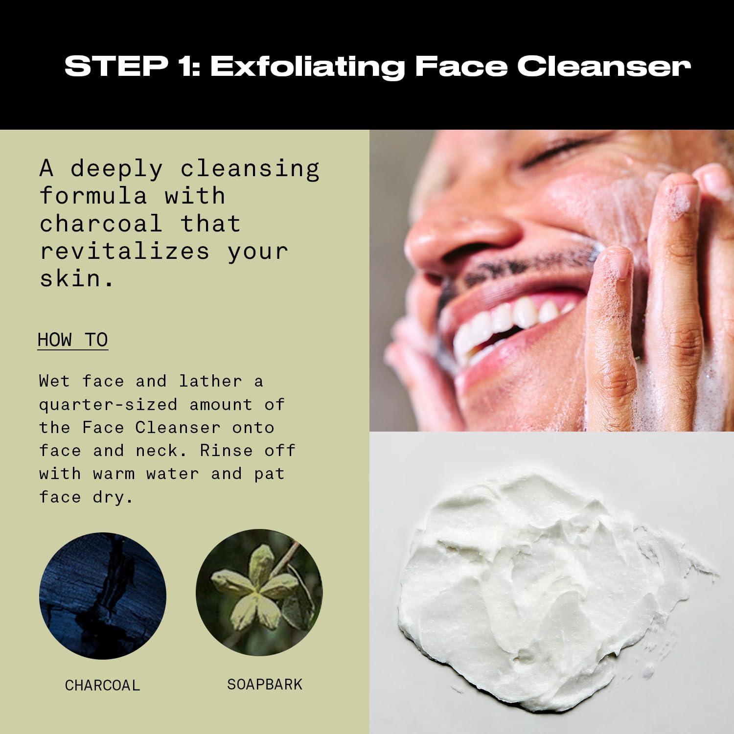 Juego de Cuidado de Piel Exfoliante Hawthorne 118 ml - Carbón