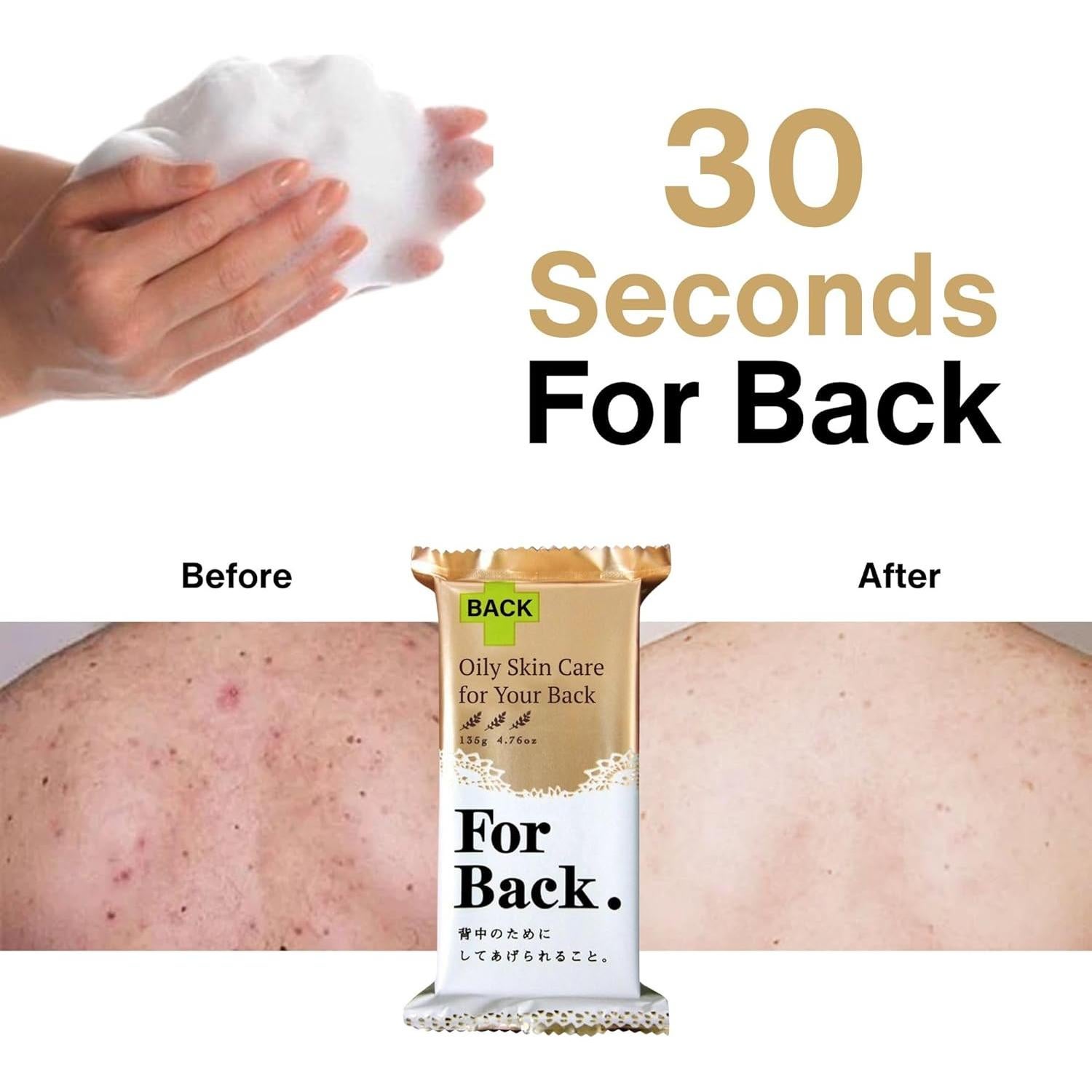 Jabón Exfoliante Corporal Pelican para Espalda 134 g