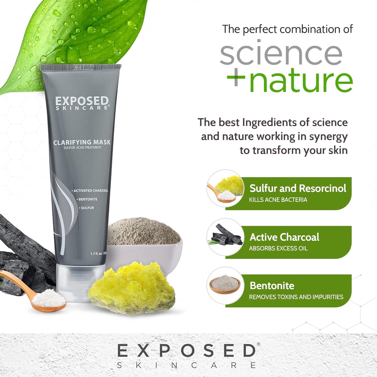 Mascarilla Facial Aclaradora Exposed Skin Care 49g - Acné