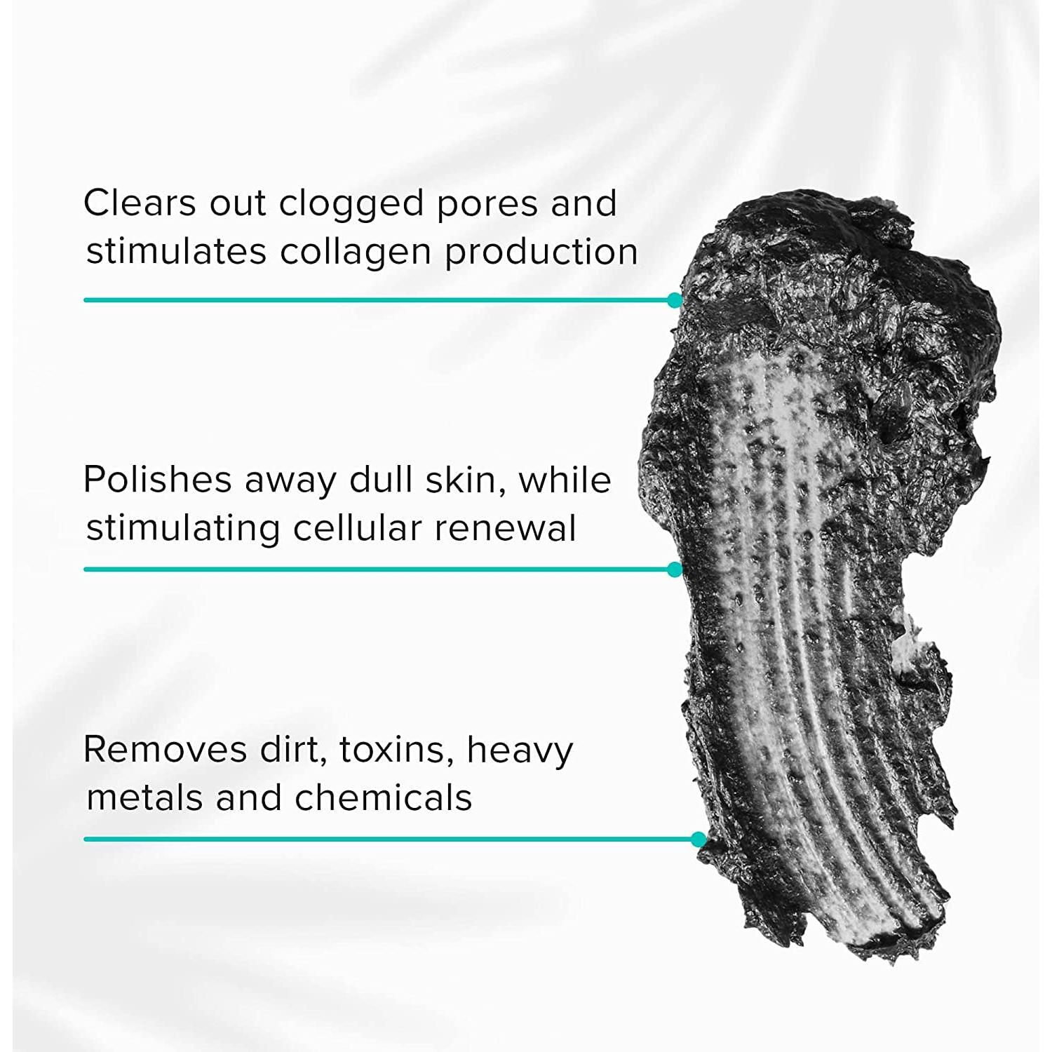 Exfoliante Facial Natural ClarityRx Carbón 48g - Piel Grasa