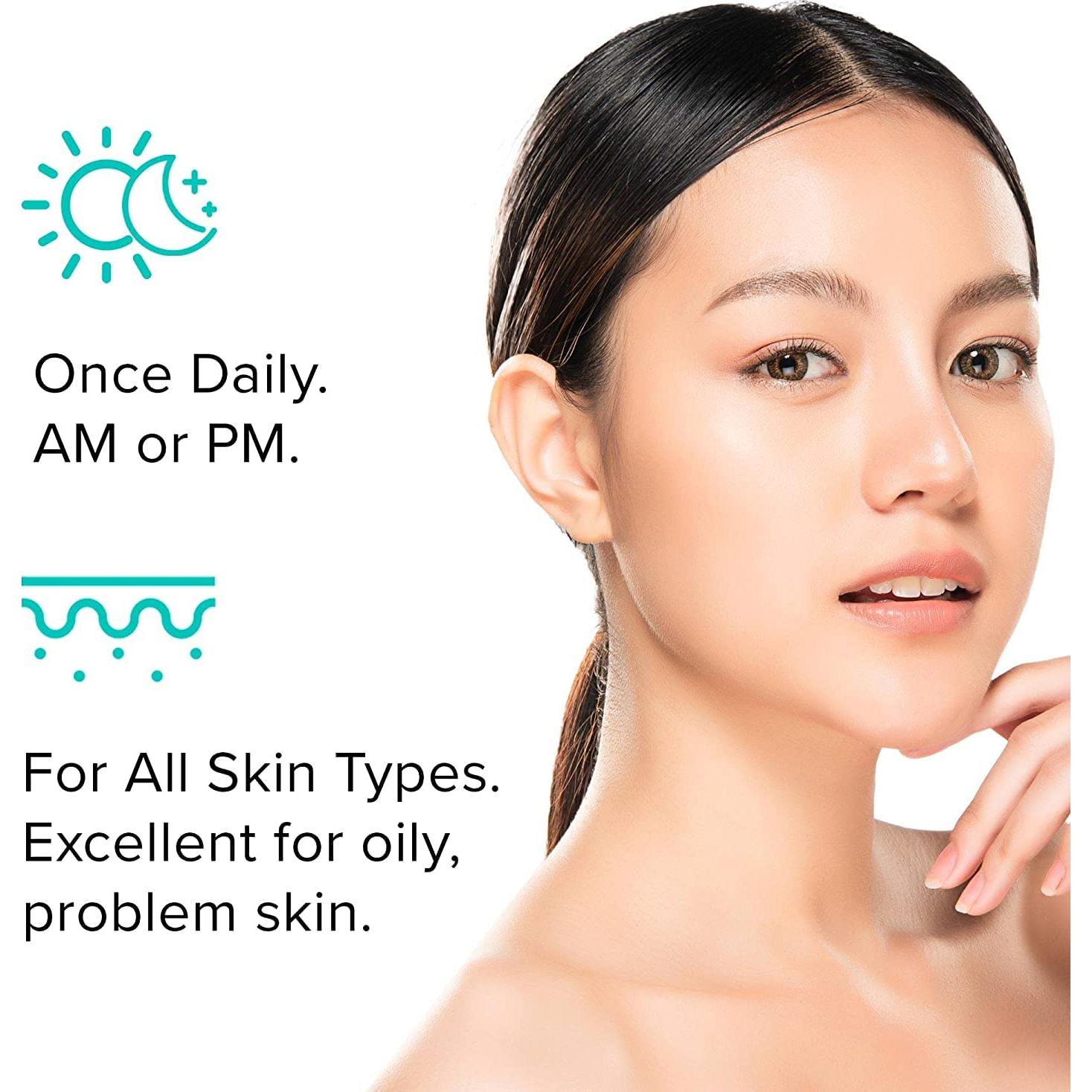 Exfoliante Facial Natural ClarityRx Carbón 48g - Piel Grasa