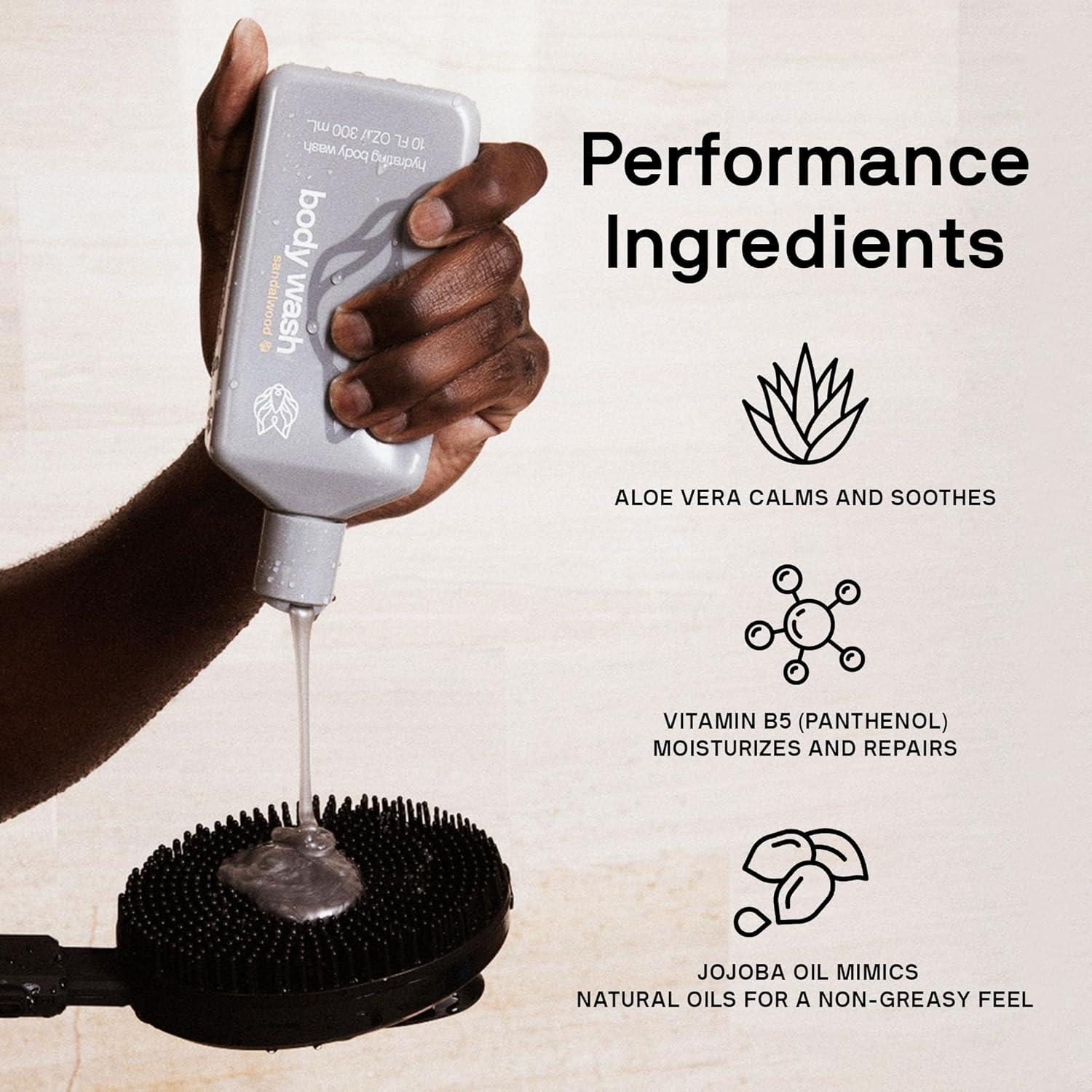 Set de Gel de Ducha y Limpiador Facial Black Wolf 295ml + 148ml