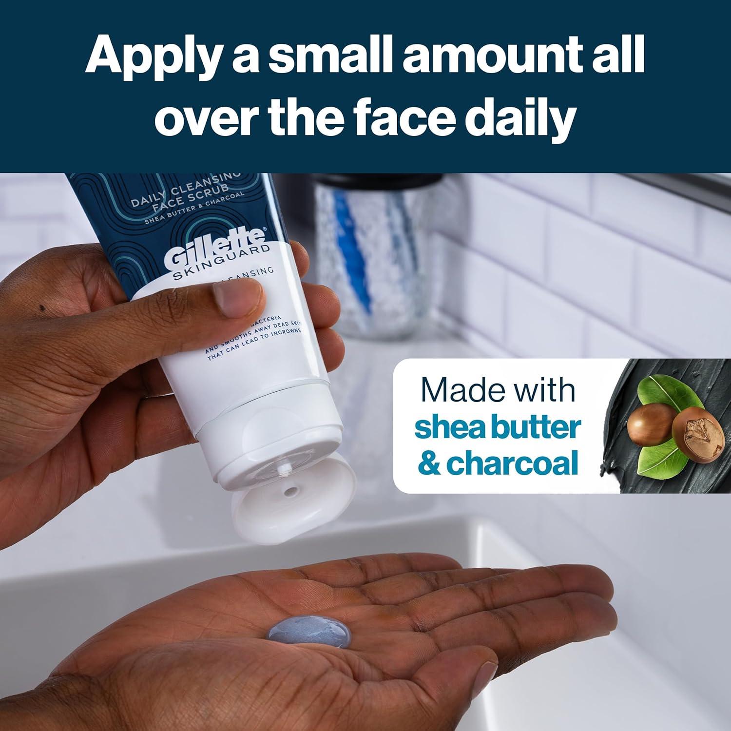 Exfoliante Facial Gillette SkinGuard 142 g para Piel Sensible