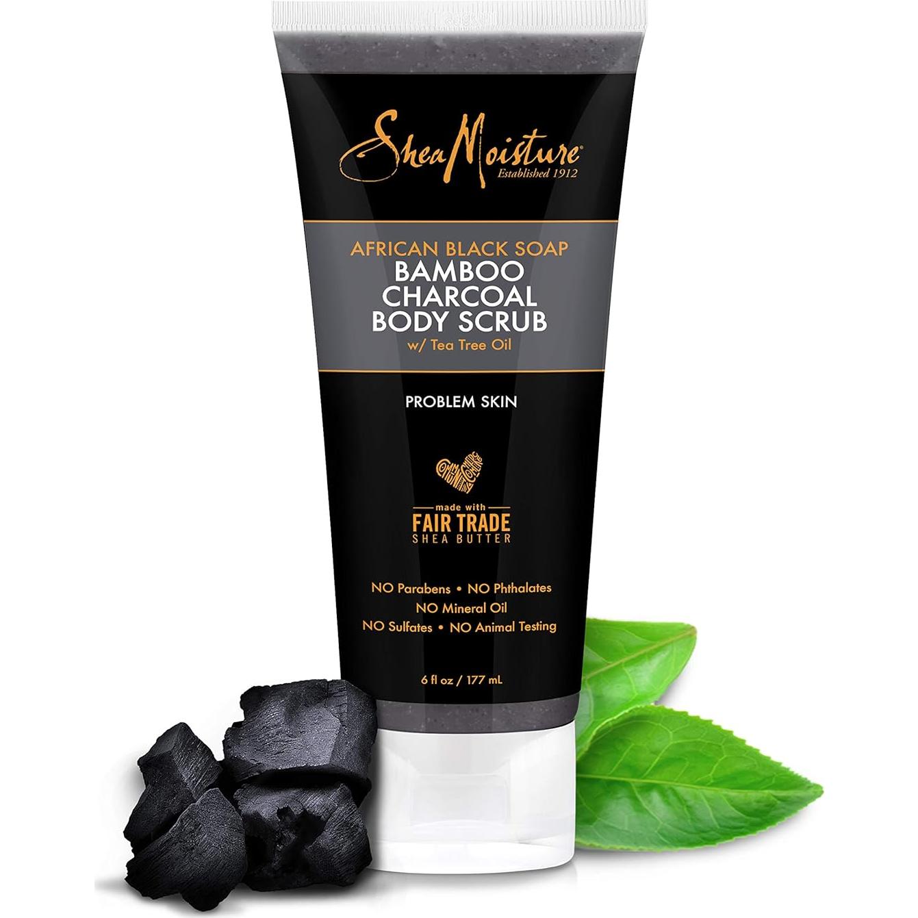 Exfoliante Corporal Jabón Negro Africano SheaMoisture 170g