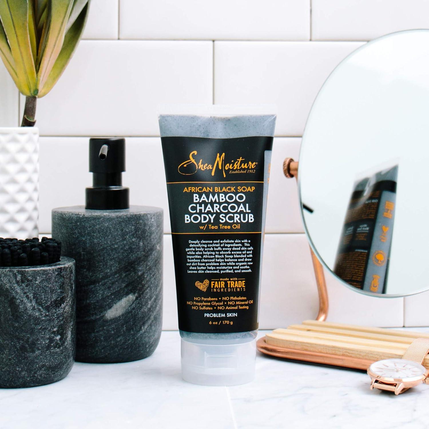 Exfoliante Corporal Jabón Negro Africano SheaMoisture 170g