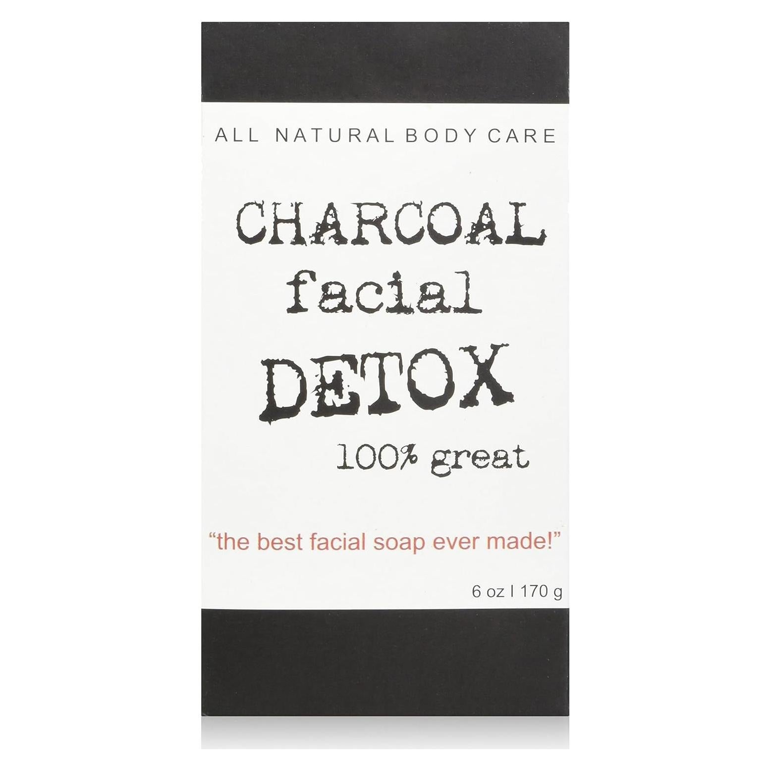 Jabón Facial Detox de Carbón Activado Destiny Boutique - 2 Unidades