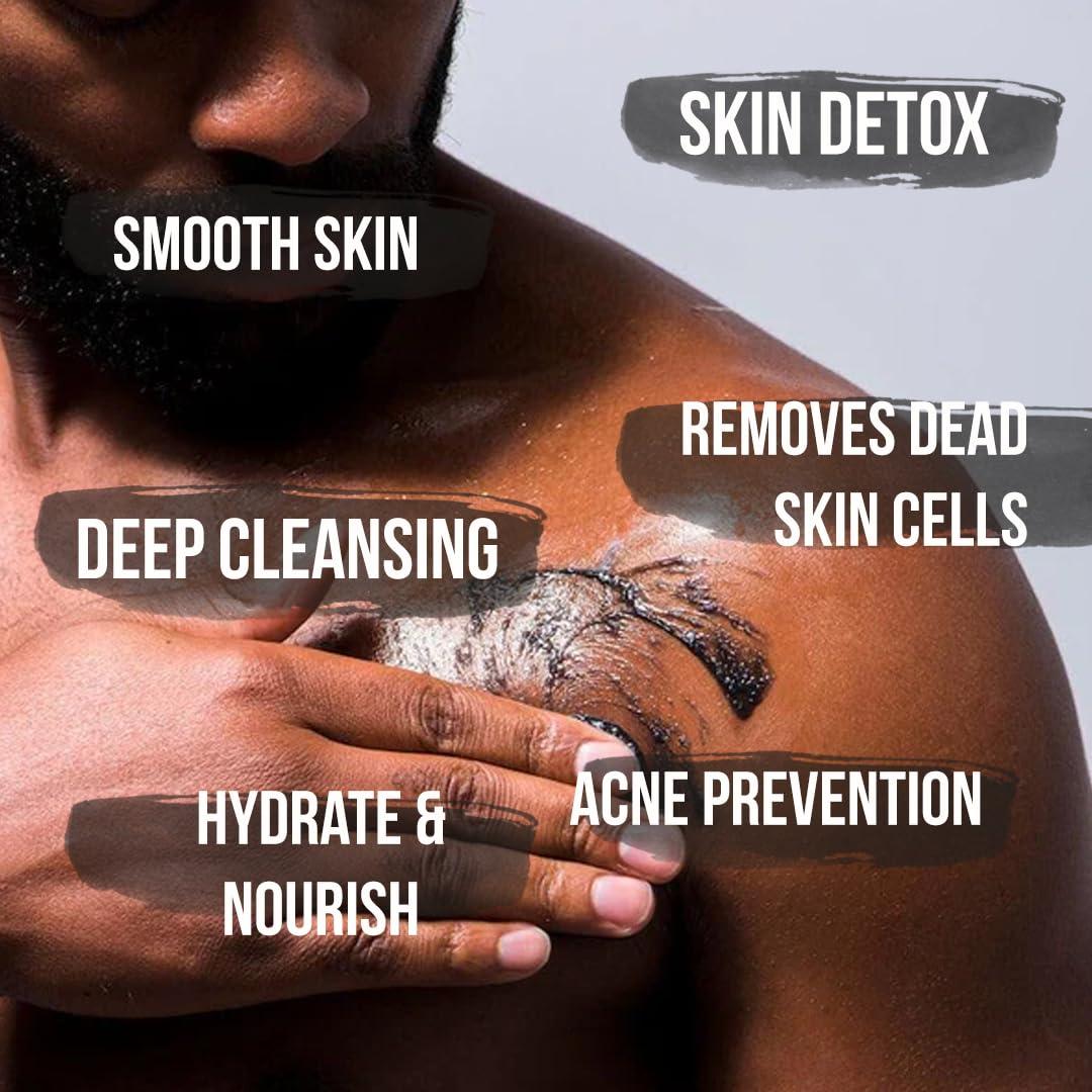 Exfoliante de Carbón Activado White Naturals 283 g