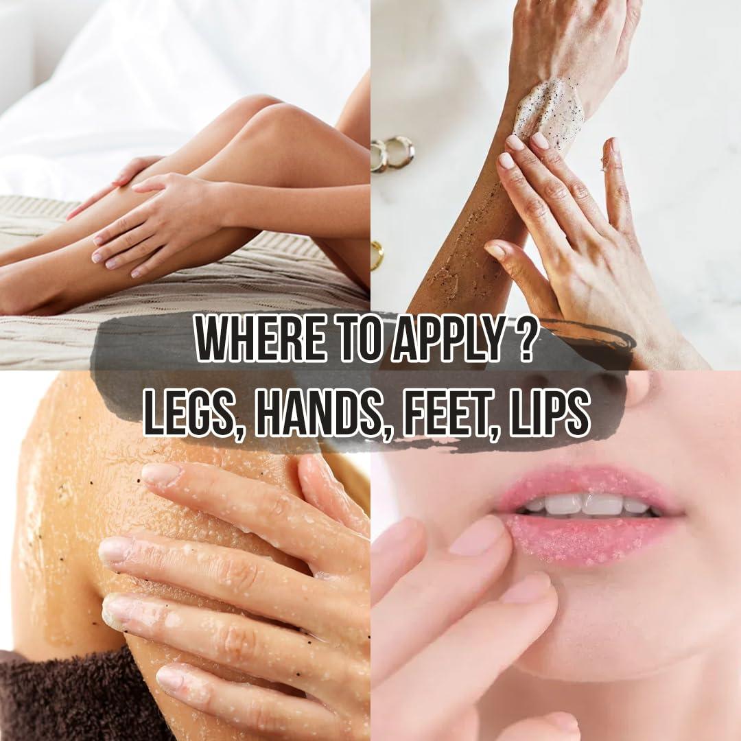 Exfoliante de Carbón Activado White Naturals 283 g