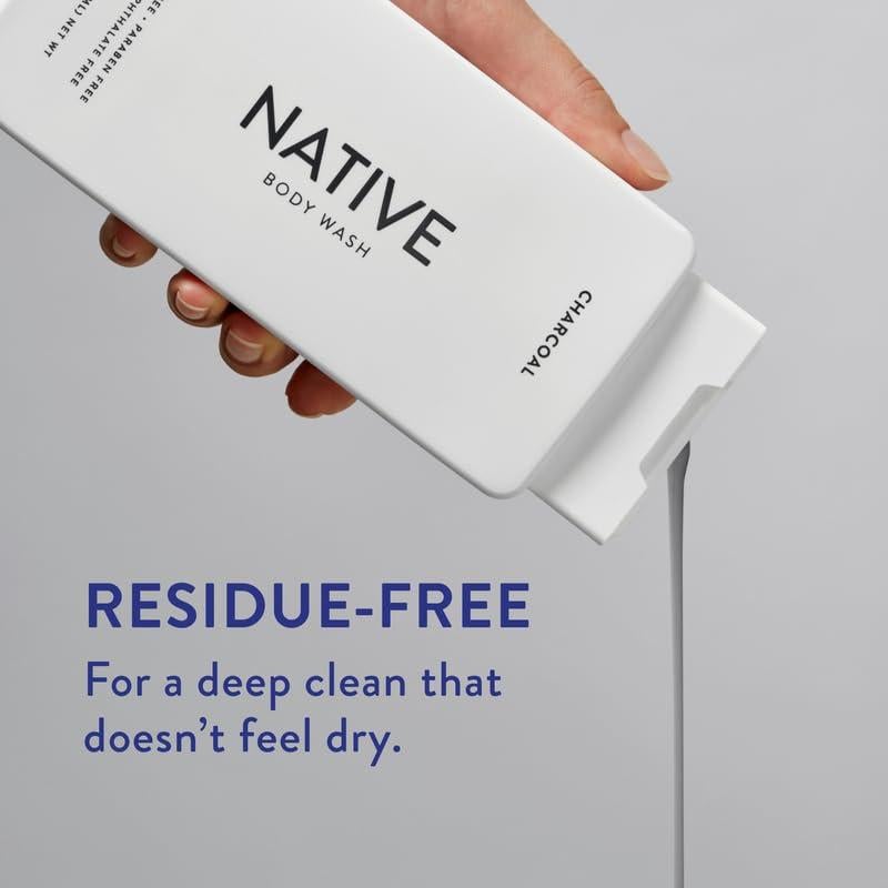 Jabón Corporal Nativo Carbón 2 Pk 510 g - Vegano y Sin Sulfatos