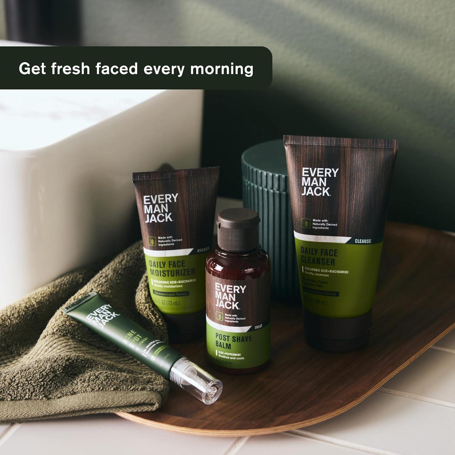 Limpiador Facial Diario Every Man Jack 142 g - Hidratante y Revitalizante
