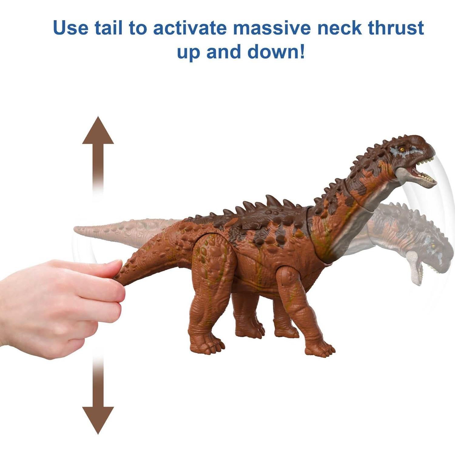 Figura de Dinosaurio Ampelosaurus Mattel Jurassic World AR