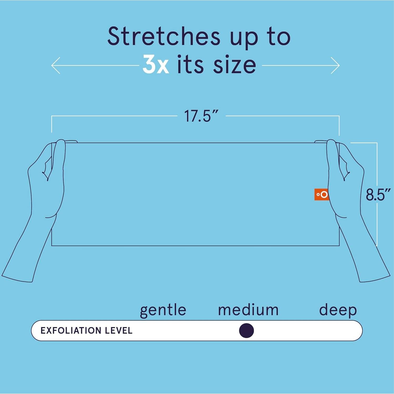 Exfoliante Corporal Cleanlogic - Paquete de 3, Carvón Detox