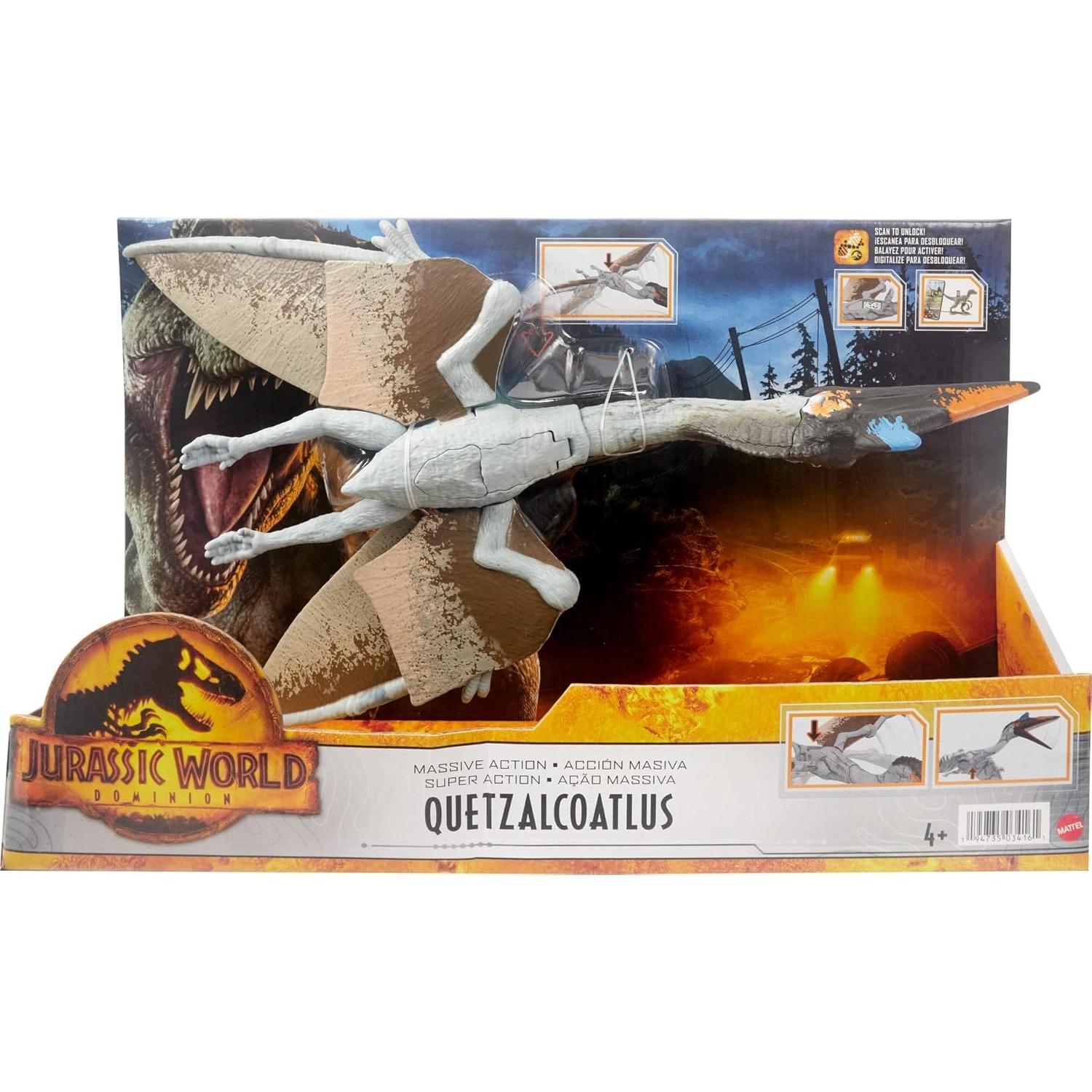 Figura de Dinosaurio Quetzalcoatlus Mattel Jurassic World