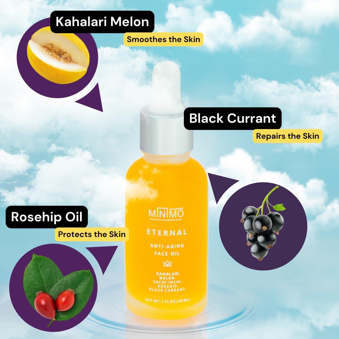 Aceite Facial de Vitamina C Minimo 28.35 g - Hidratante Antienvejecimiento