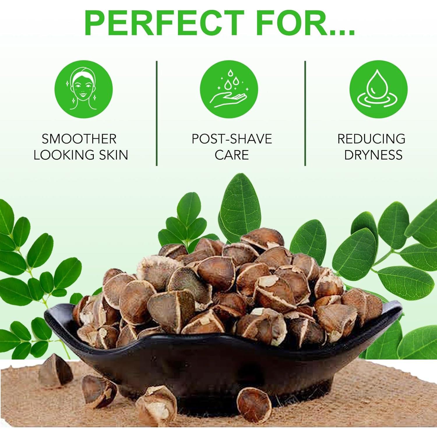 Aceite de Moringa 100% Natural WELOSUER 59.87 ml Cuidado Cabello y Piel