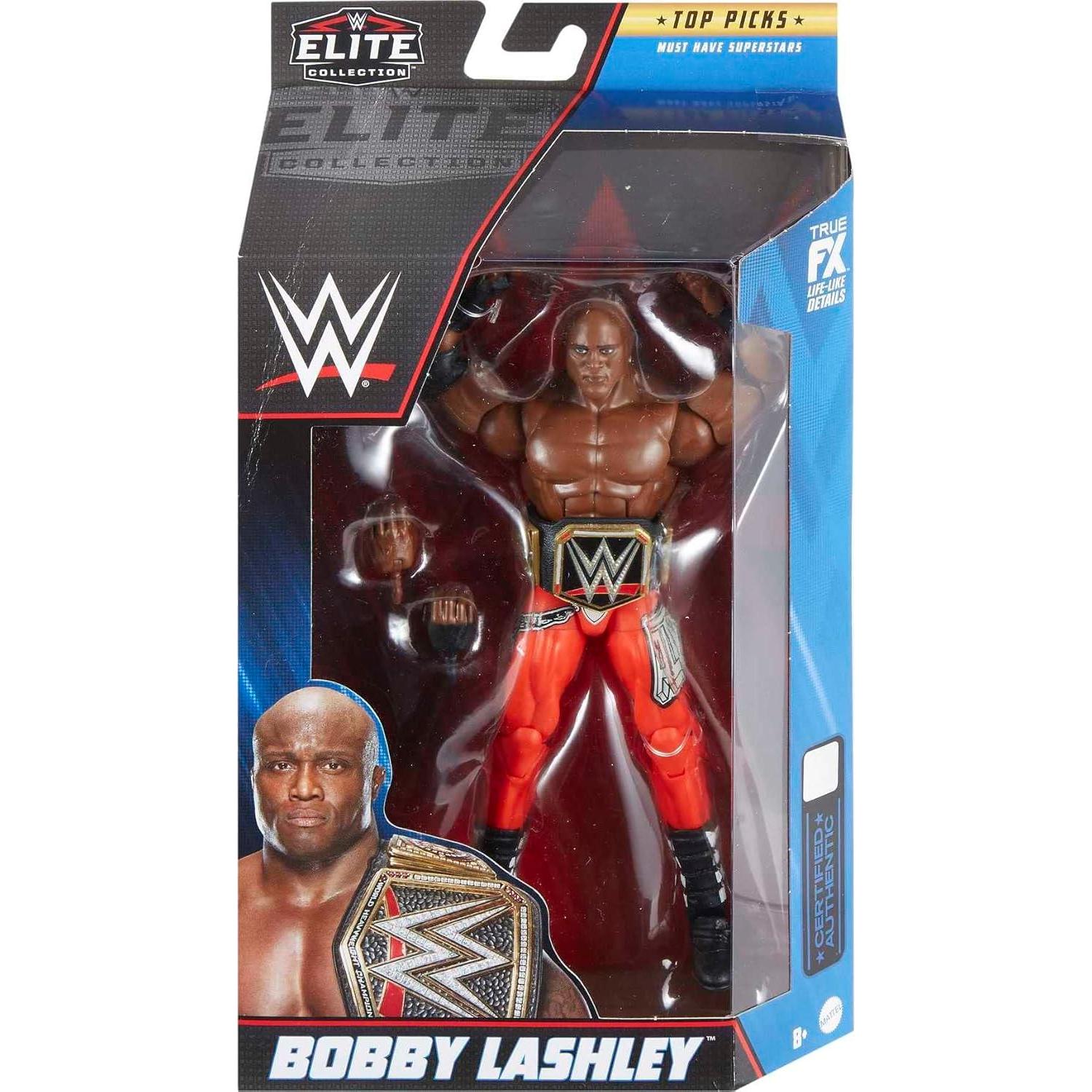 Figura de Acción Mattel WWE Bobby Lashley Elite 15,24 cm