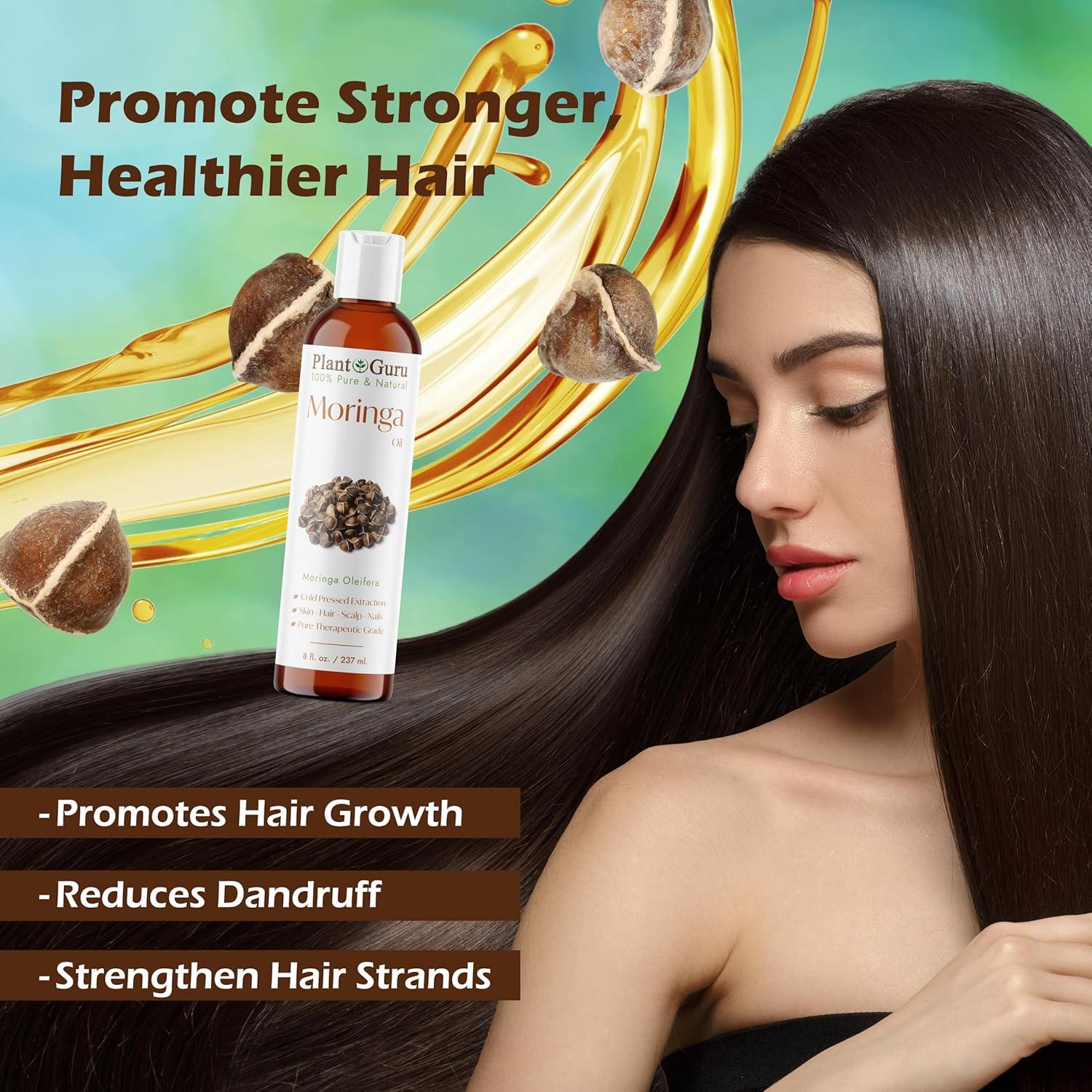 Aceite de Semilla de Moringa 118 ml Plant Guru 100% Puro