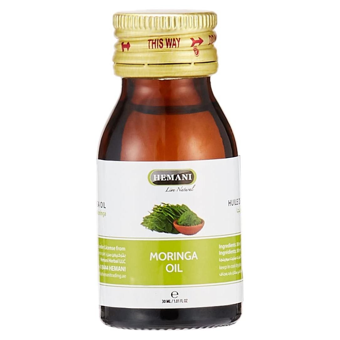 Aceite de Semilla de Moringa Hemani 30ml Puro Hidratante