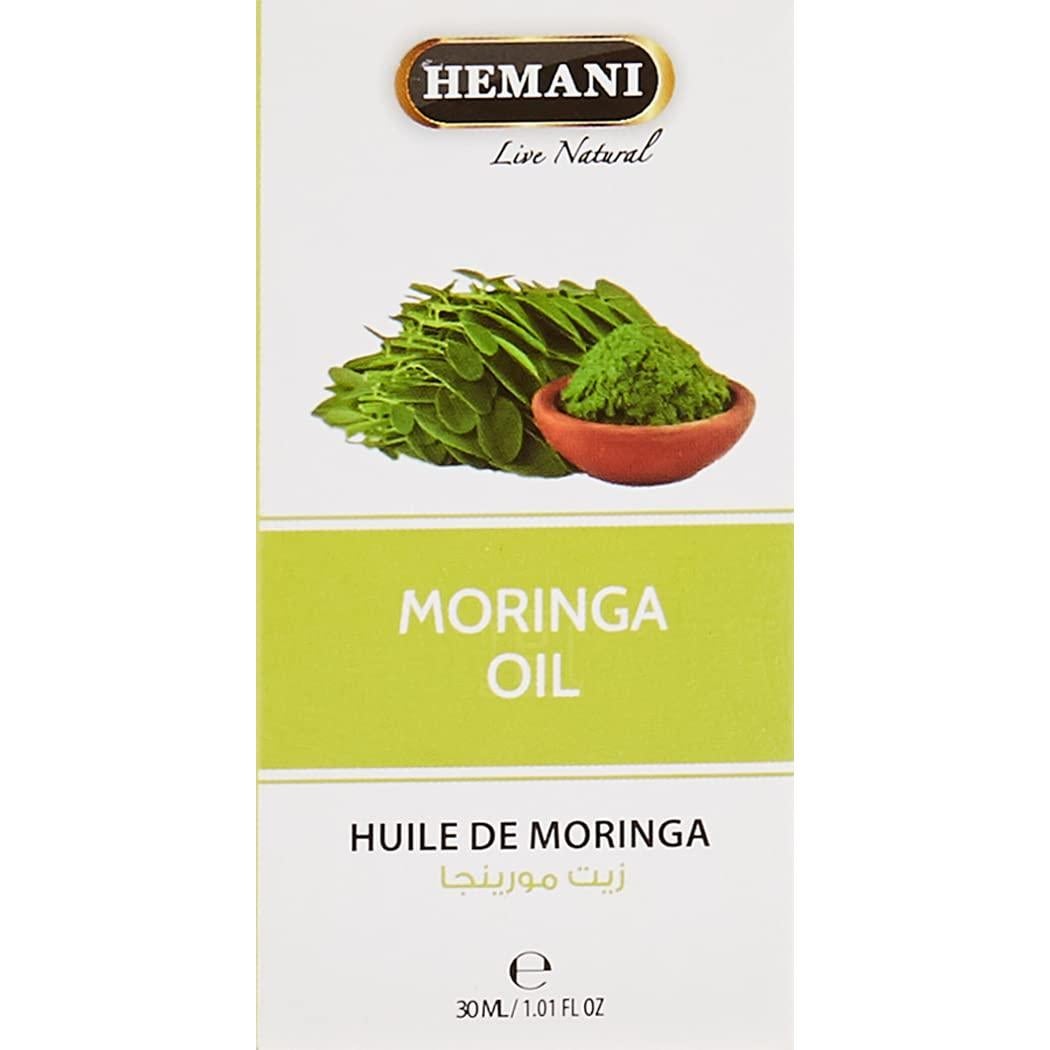 Aceite de Semilla de Moringa Hemani 30ml Puro Hidratante