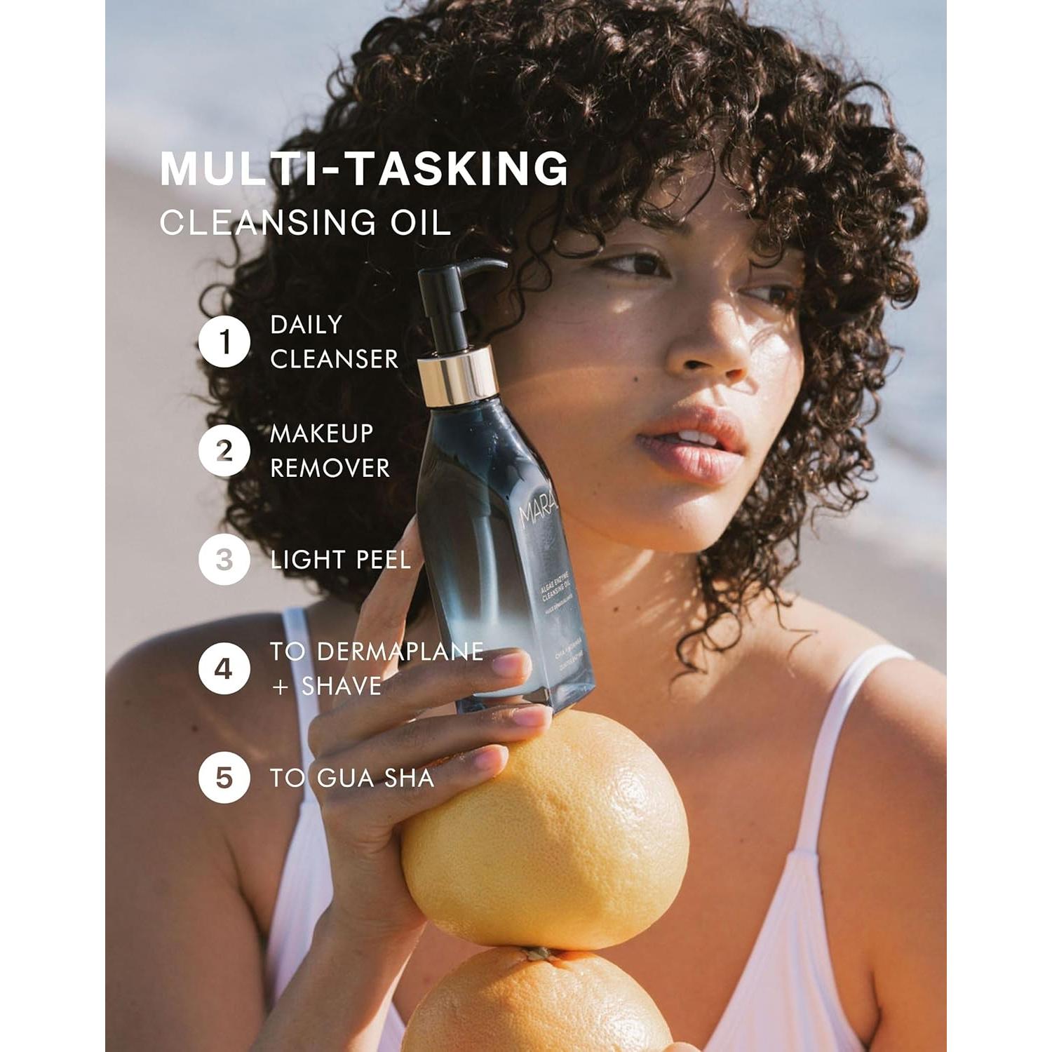 Aceite Limpiador Enzimático MARA 120 ml Chía Moringa Hipoalergénico