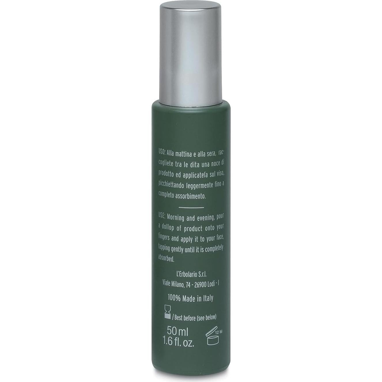 Crema Facial L'Erbolario Uomo 45g - Hidratante Energizante para Hombres