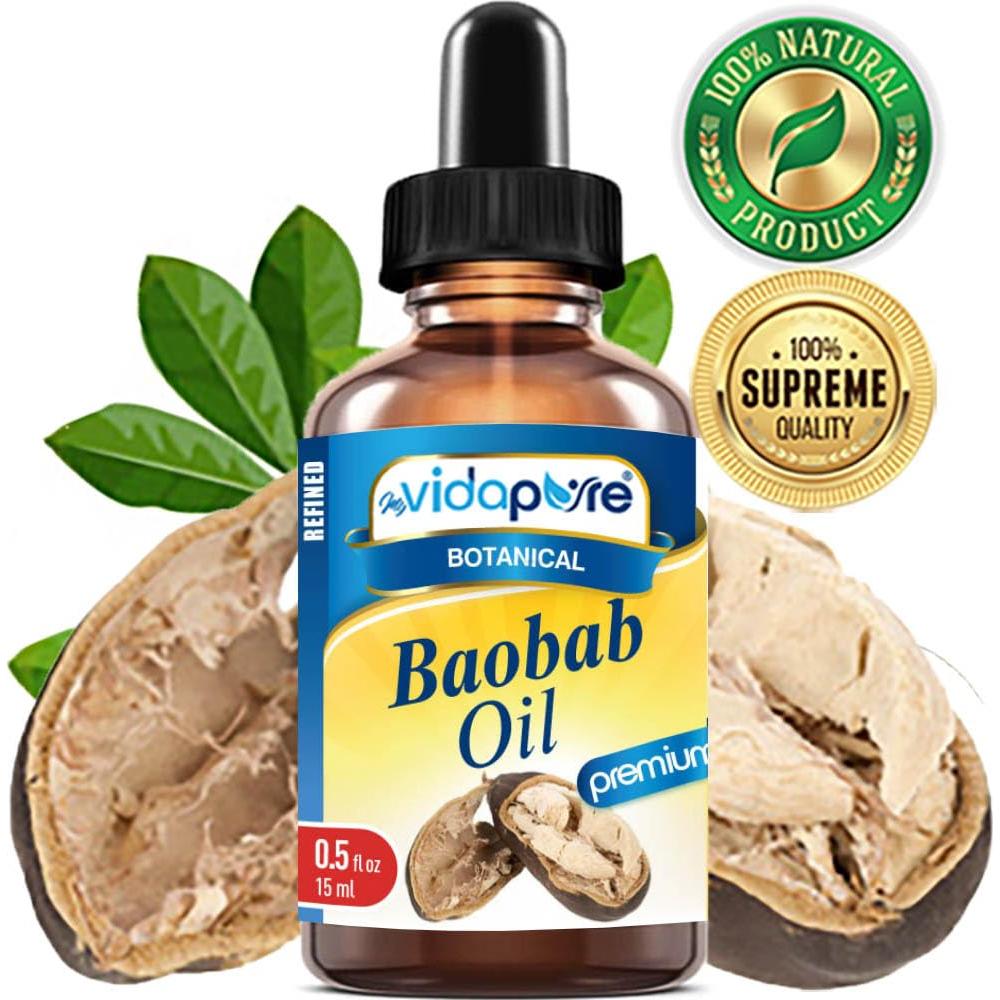 Aceite de Baobab Crudo 100% Puro MyVidaPure 15 ml