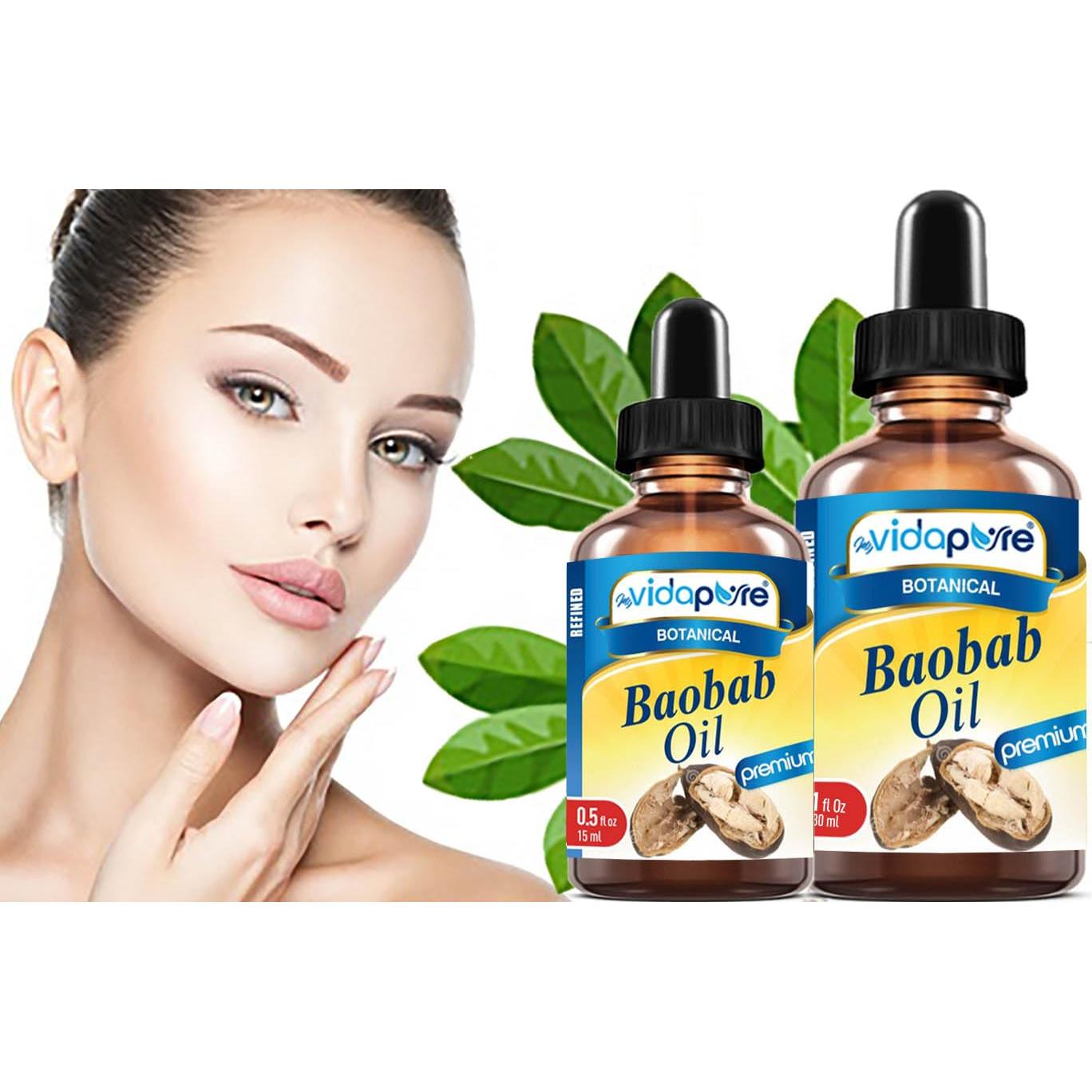 Aceite de Baobab Crudo 100% Puro MyVidaPure 15 ml