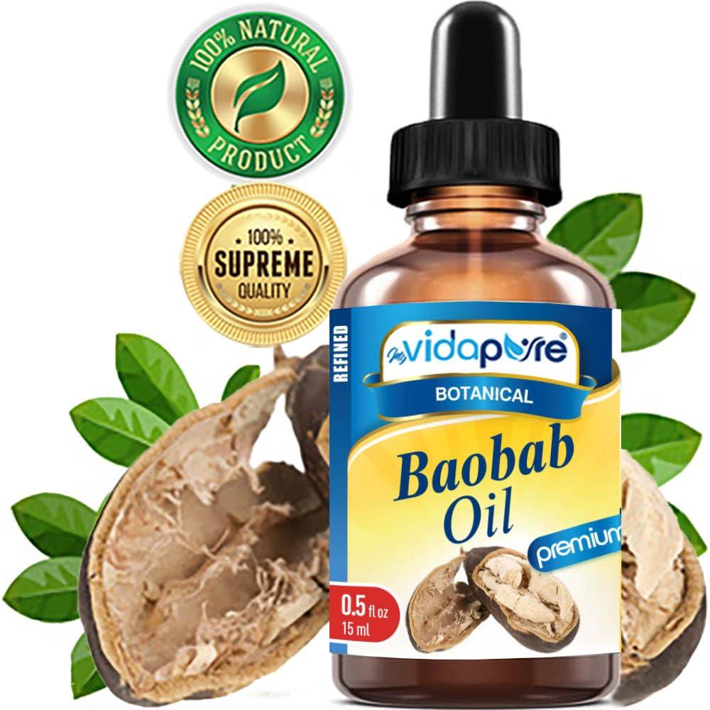 Aceite de Baobab Crudo 100% Puro MyVidaPure 15 ml