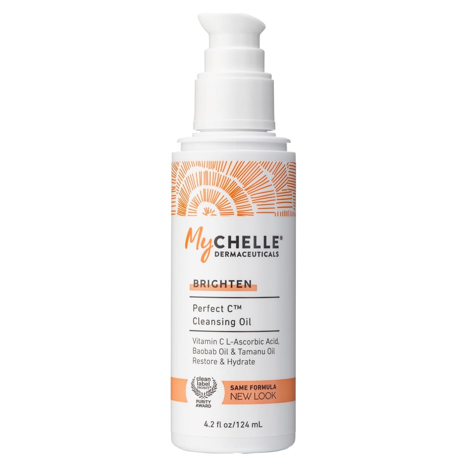 Aceite Limpiador Facial MyCHELLE 120 ml con Vitamina C