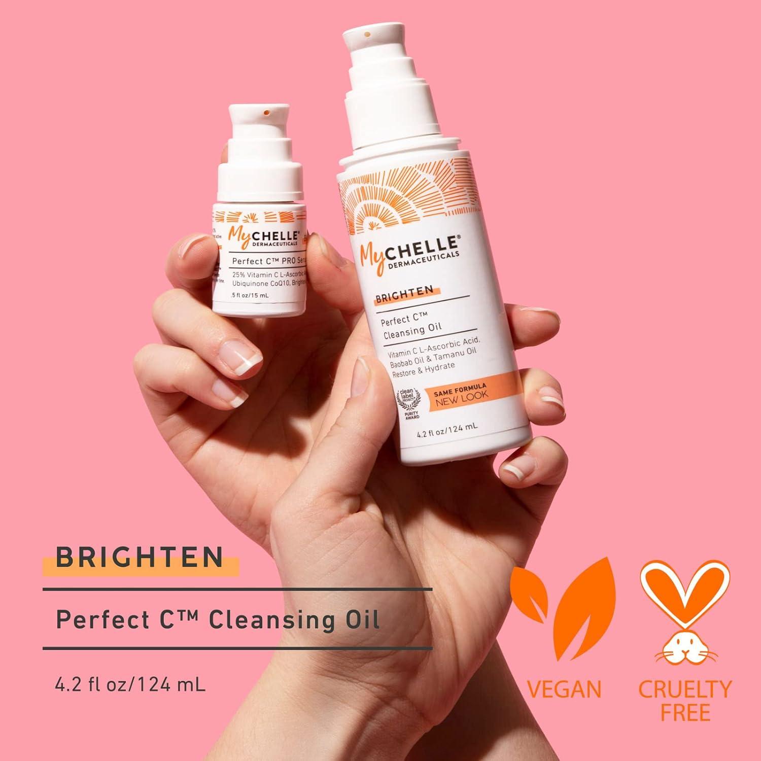 Aceite Limpiador Facial MyCHELLE 120 ml con Vitamina C