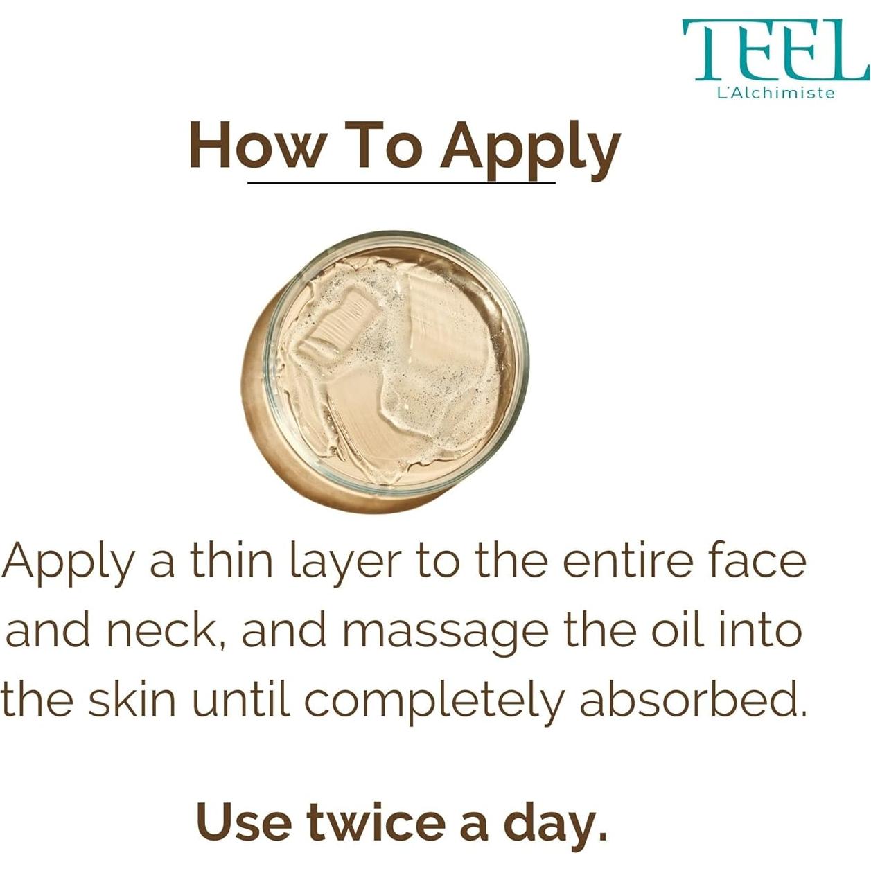 Aceite Hidratante de Baobab Teel 14.79 ml - Natural para Piel y Cabello