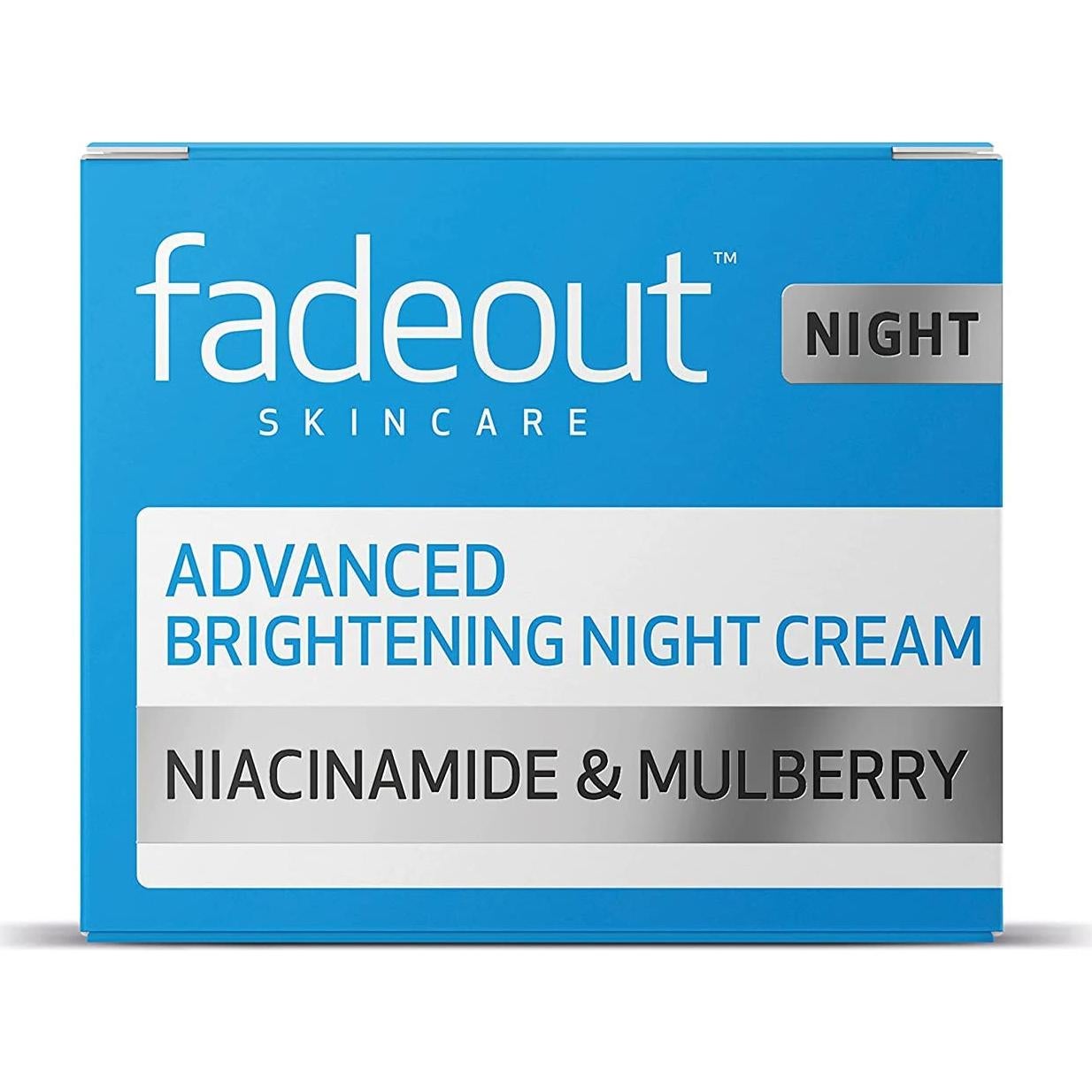 Crema de Noche Aclarante Fade Out 50ml con Niacinamida