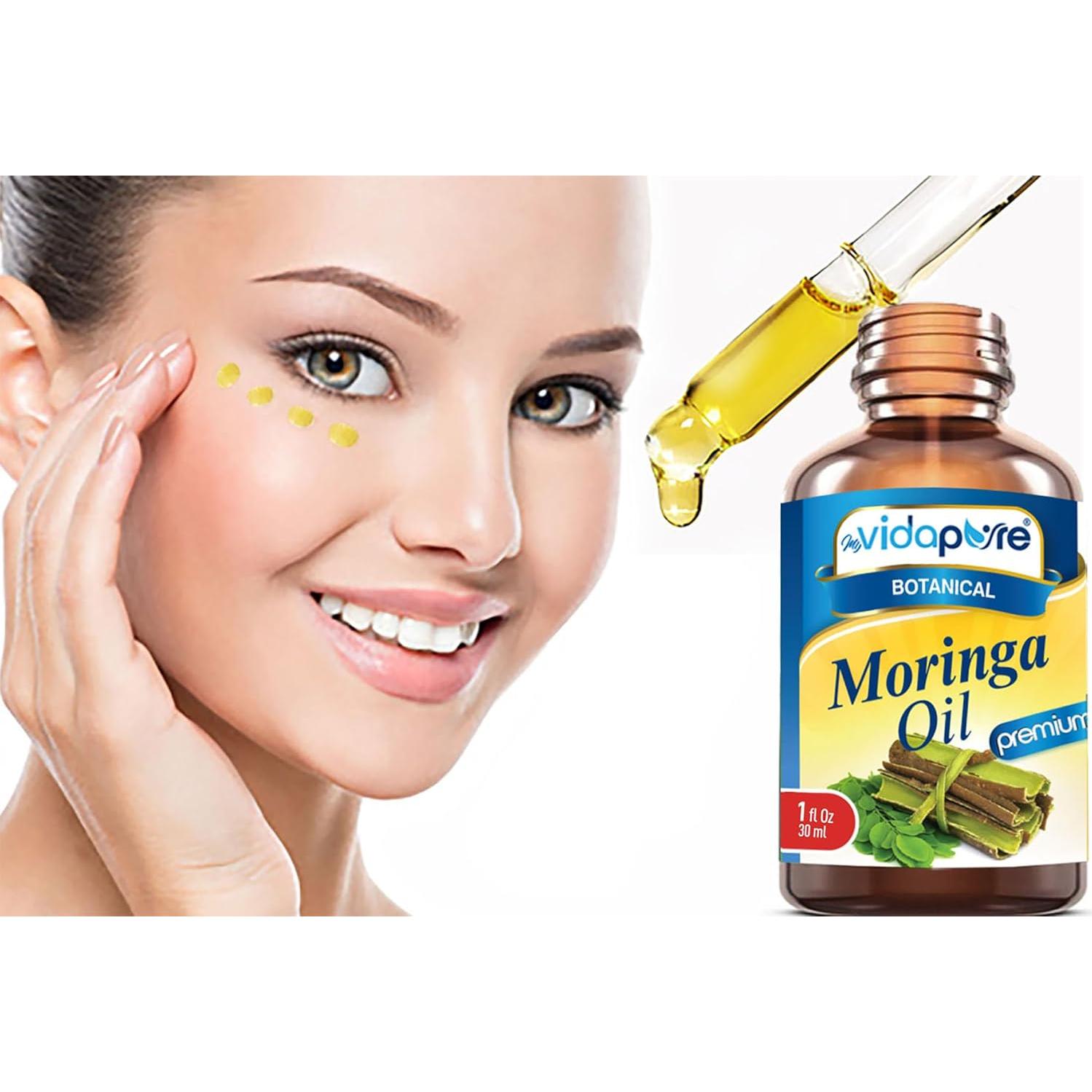 Aceite de Moringa 100% Puro myVidaPure 30 ml Cuidado Piel y Cabello