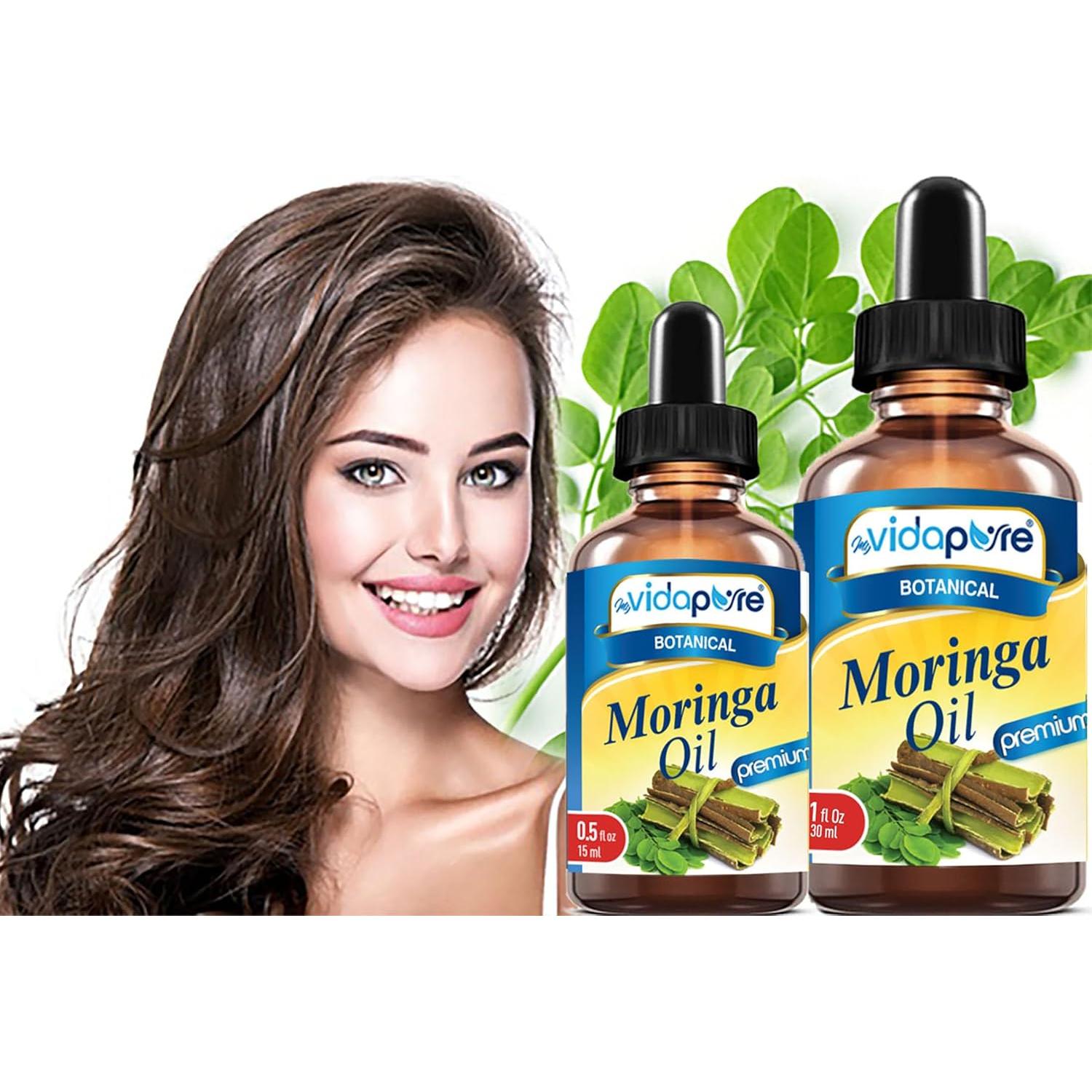 Aceite de Moringa 100% Puro myVidaPure 30 ml Cuidado Piel y Cabello