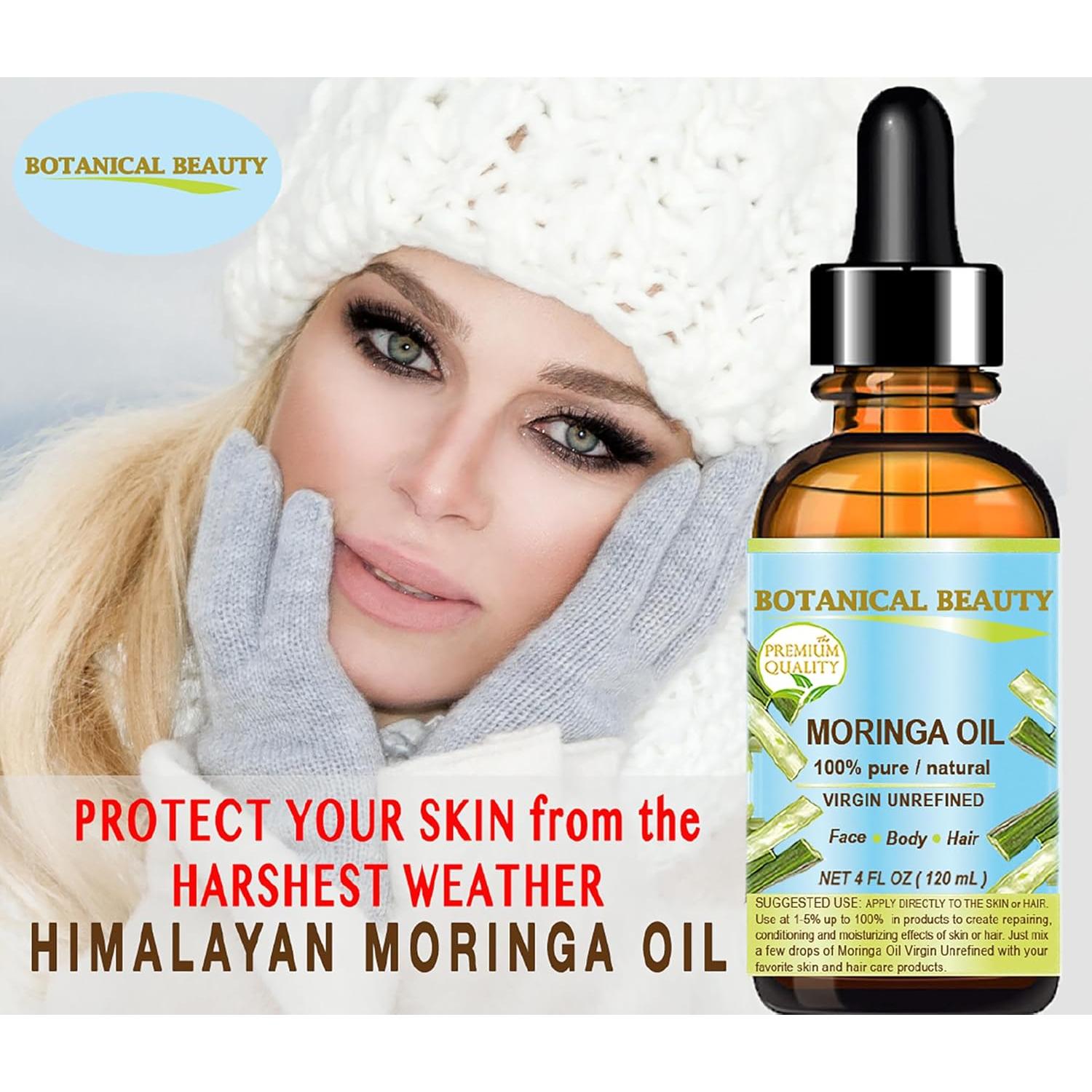 Aceite de Moringa Virgen 100% Puro Belleza Botánica 15 ml