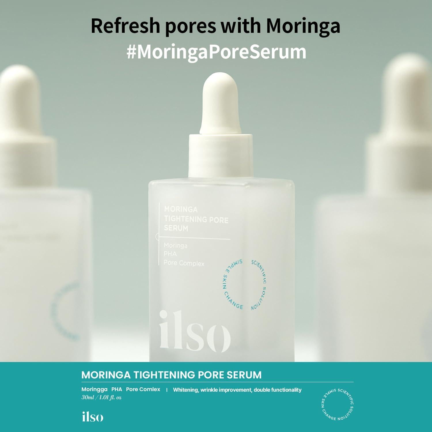 Sérum Astringente de Poros Ilso Moringa 30 ml - PHA
